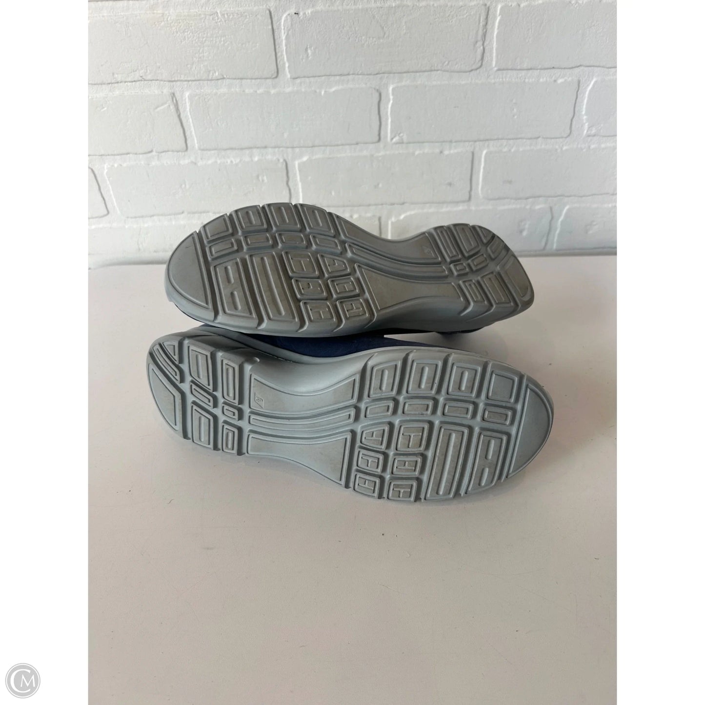 Shoes Sneakers By Cmb In Blue & Grey, Size: 9