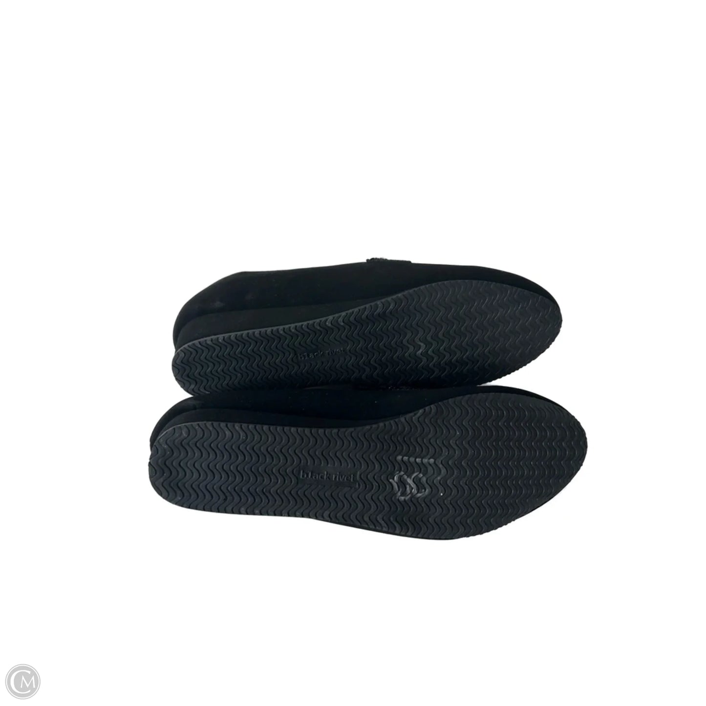 Shoes Flats By Black Rivet In Black, Size: 11