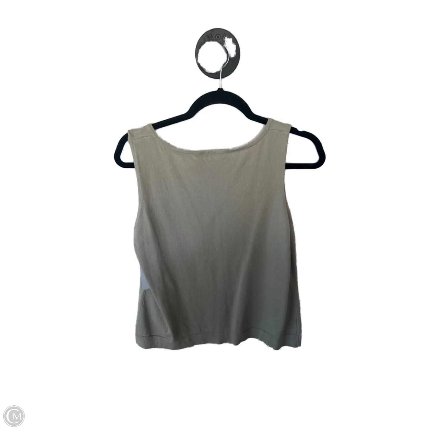 Top Sleeveless By Ann Taylor In Tan, Size: Xl