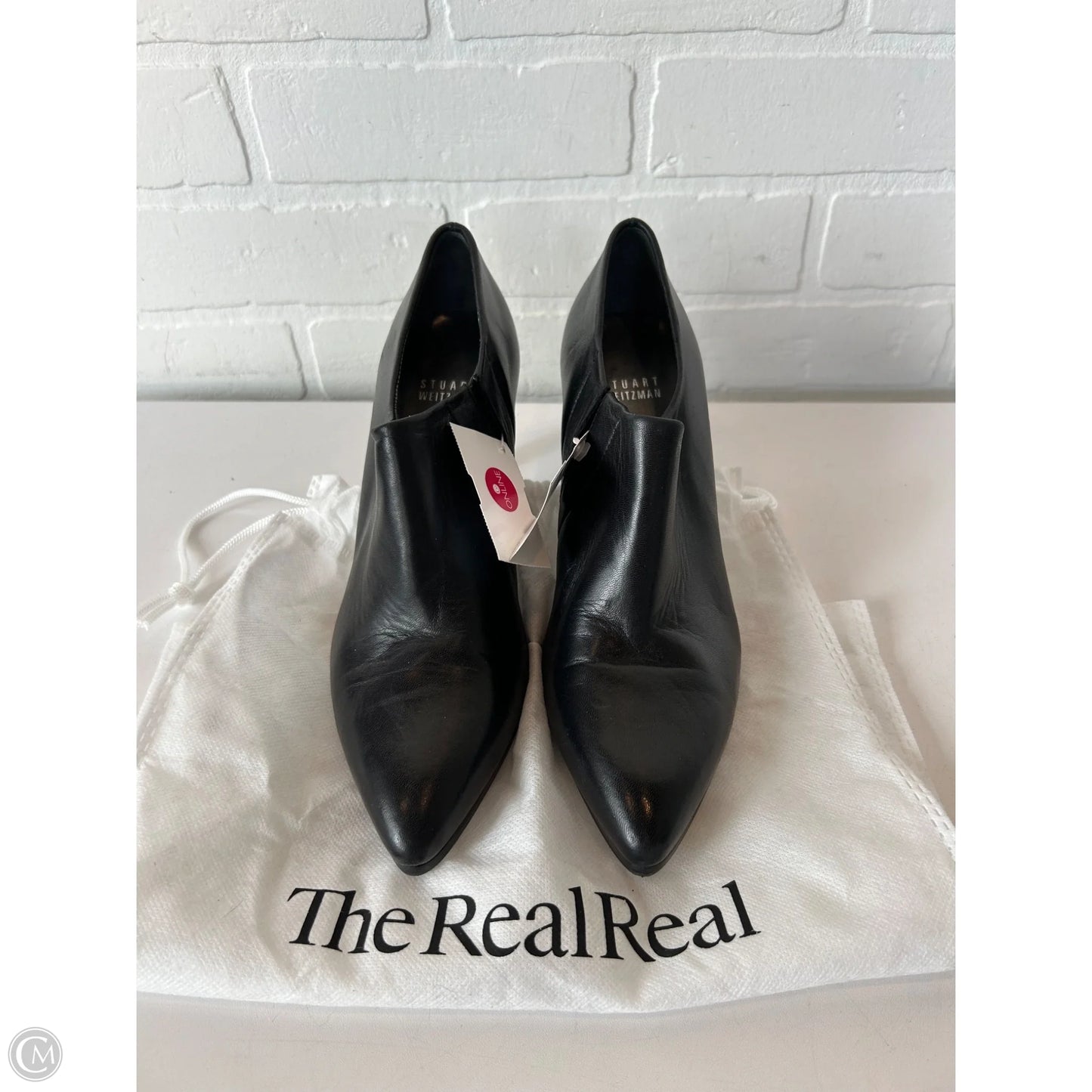Boots Designer By Stuart Weitzman In Black, Size: 7.5