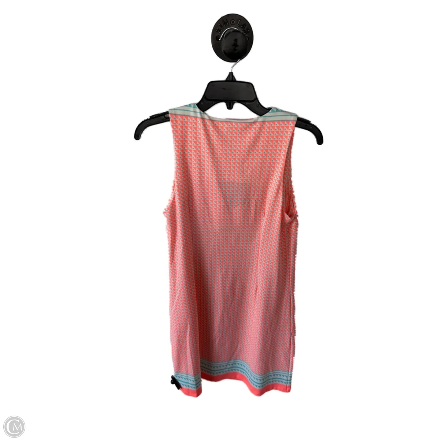 Dress Work By Julie Brown In Orange & White, Size: S