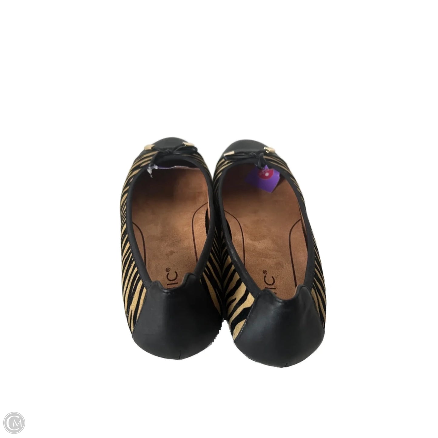 Shoes Flats By Vionic In Zebra Print, Size: 8.5