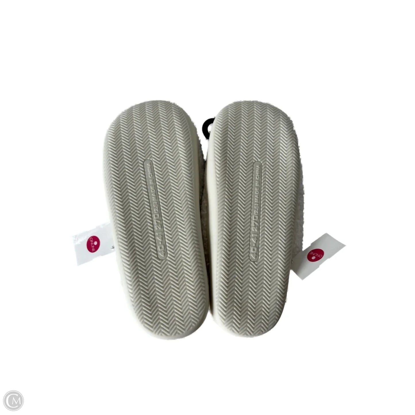 Slippers By Clothes Mentor In Brown & Red