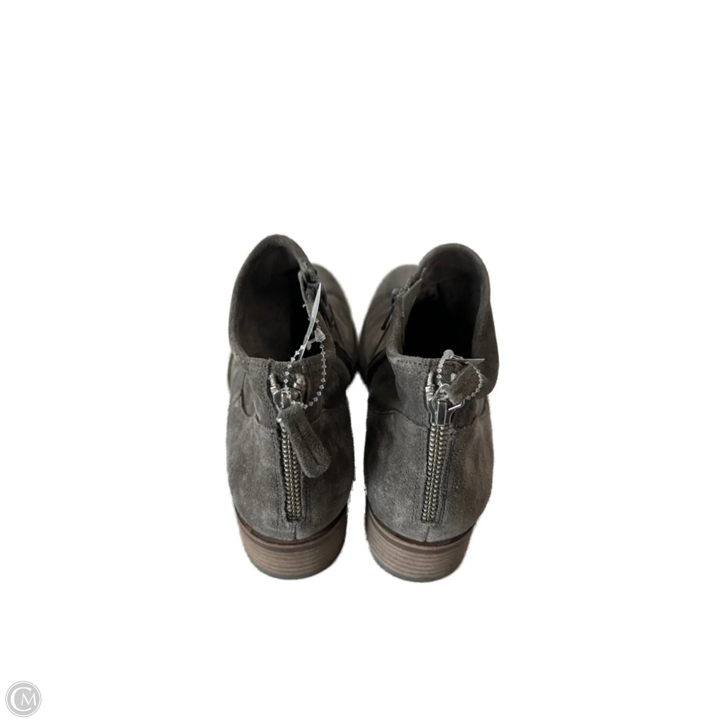 Boots Ankle Flats By Paul Green In Grey, Size: 7.5