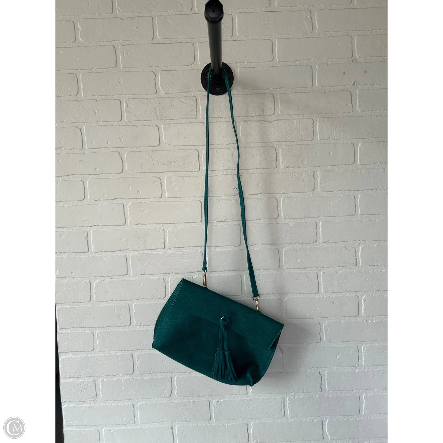Crossbody Leather By Anthropologie, Size: Medium