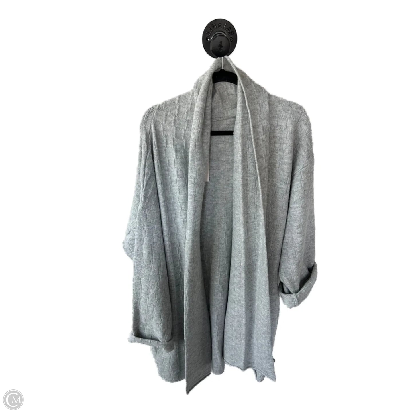 Sweater Cardigan By Anthropologie In Grey, Size: Osfm