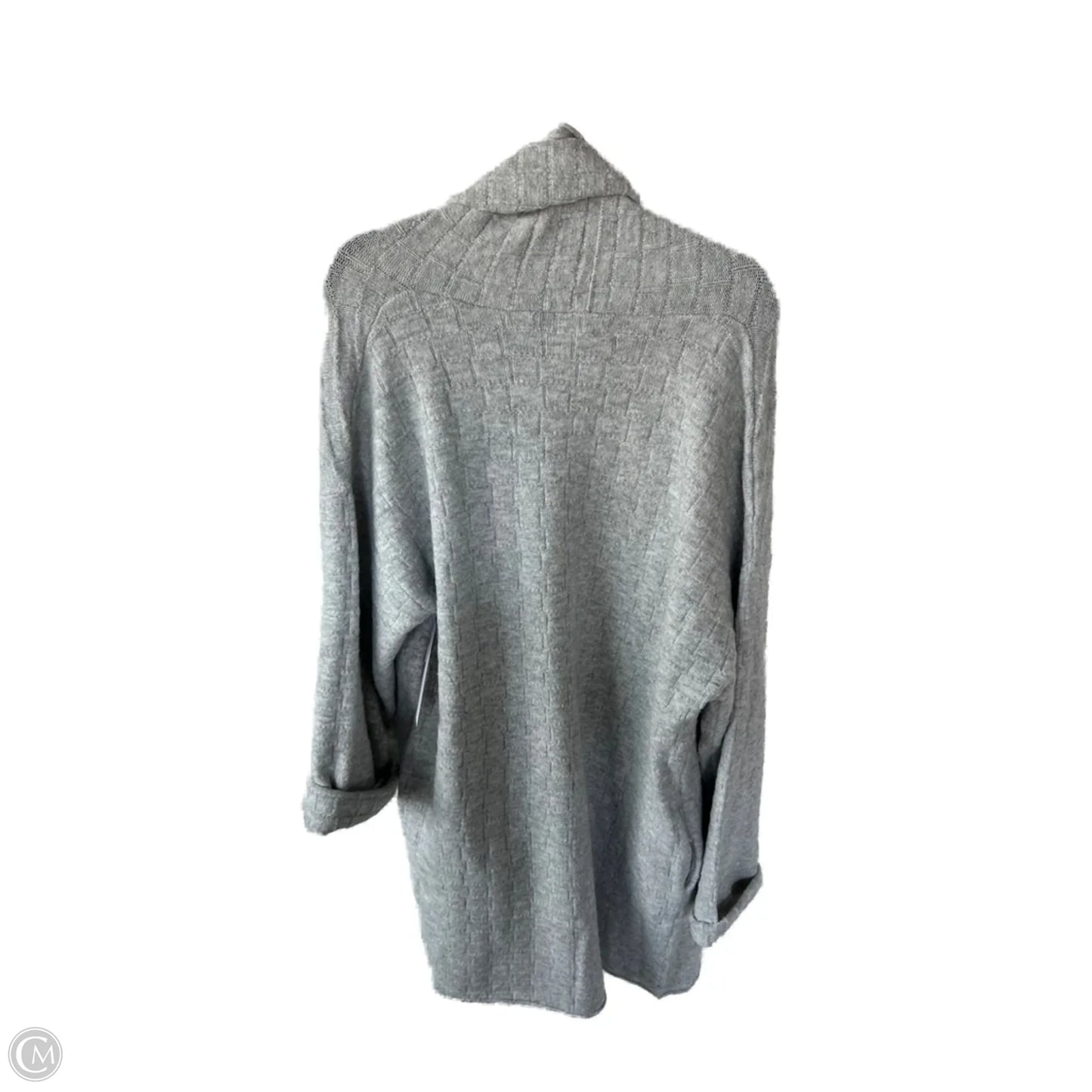 Sweater Cardigan By Anthropologie In Grey, Size: Osfm