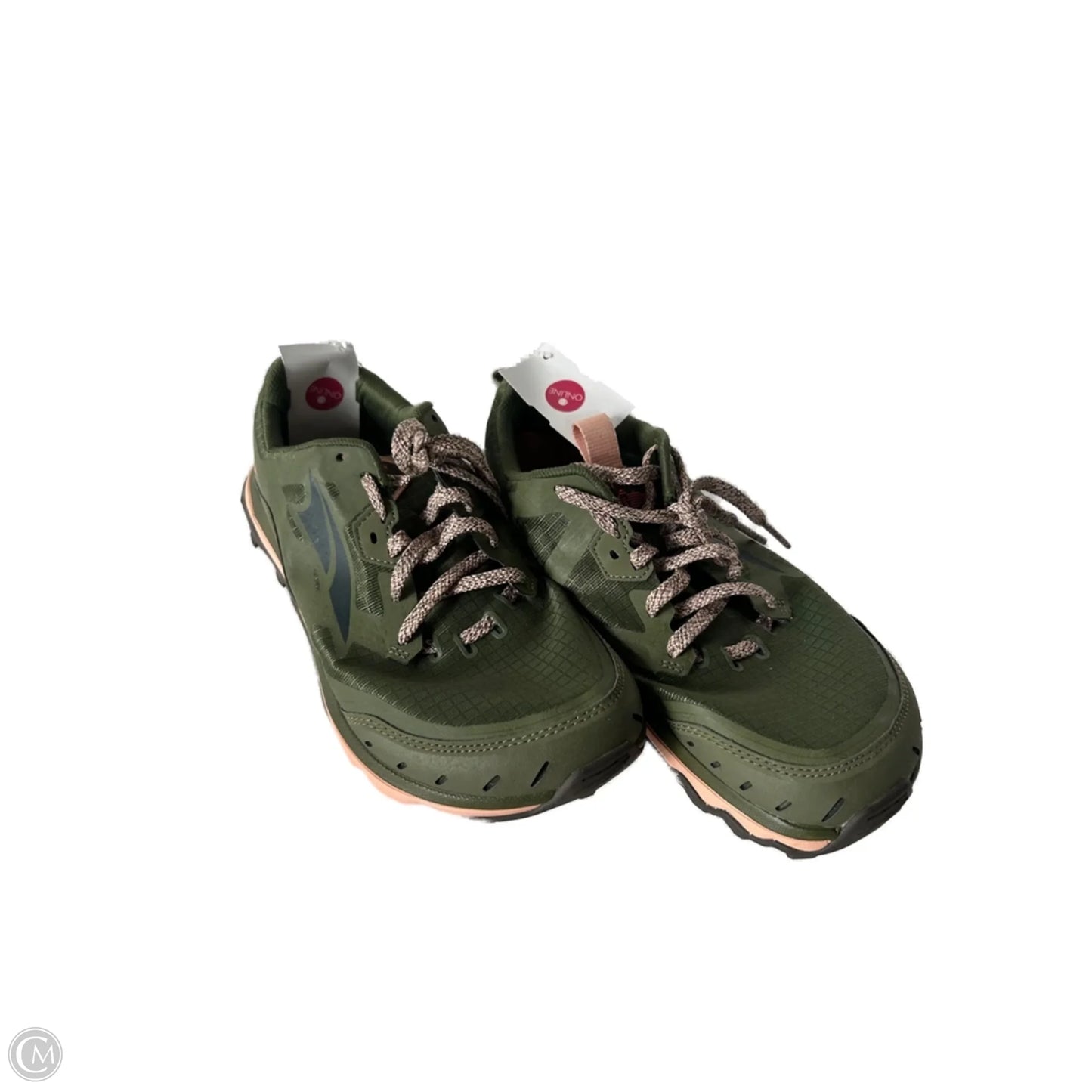 Shoes Athletic By Cmb In Green & Orange, Size: 8