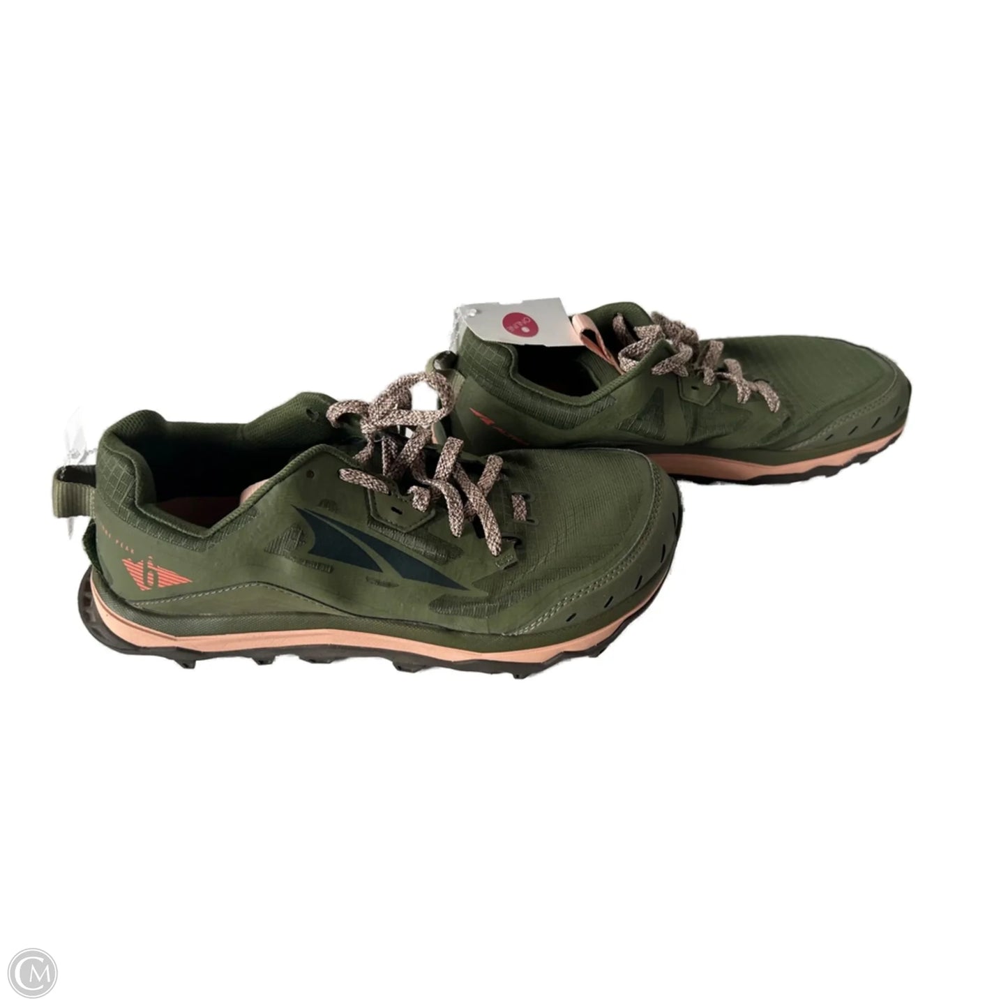 Shoes Athletic By Cmb In Green & Orange, Size: 8