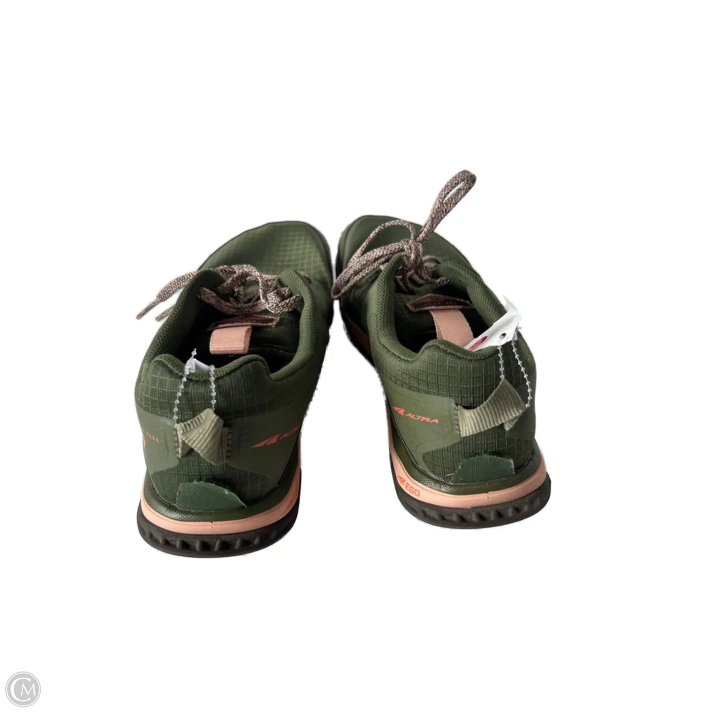 Shoes Athletic By Cmb In Green & Orange, Size: 8