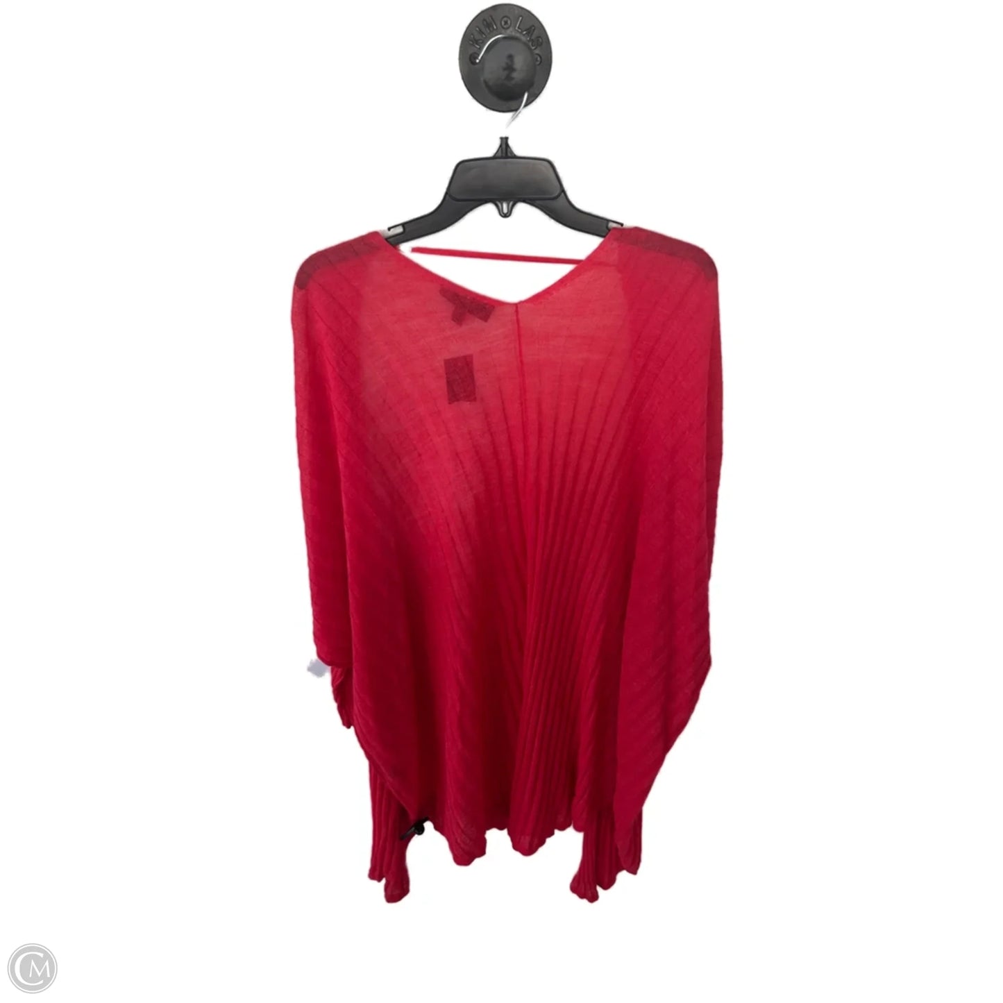 Sweater Cardigan By Lane Bryant In Coral, Size: 1x