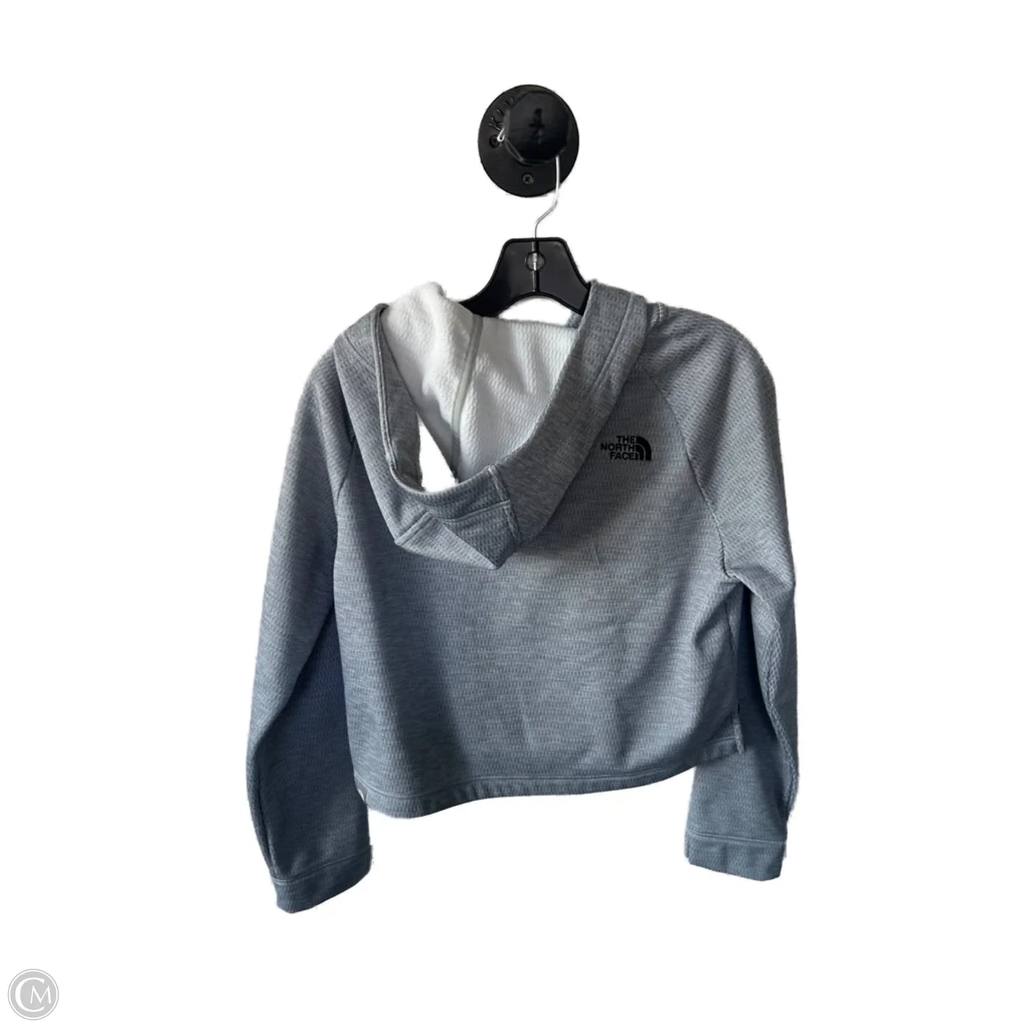 Sweatshirt Hoodie By The North Face In Grey, Size: M