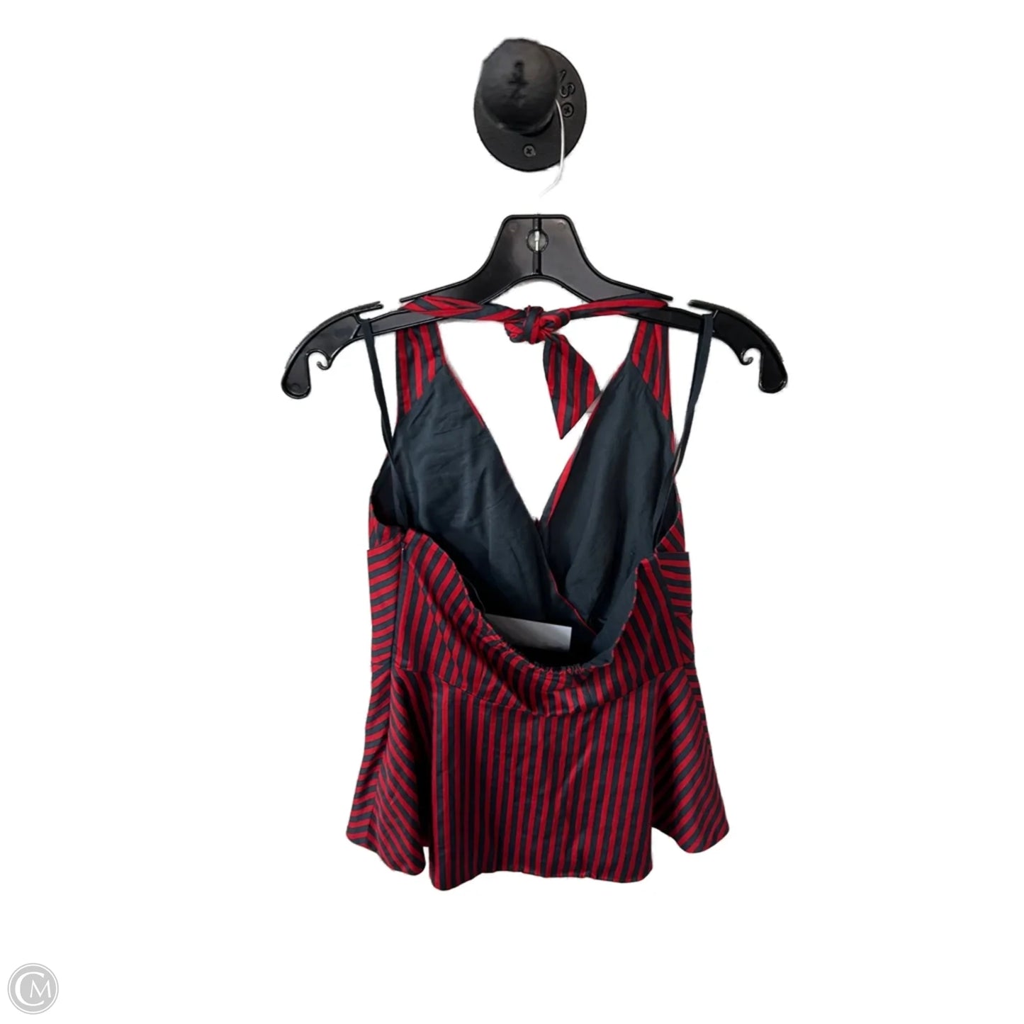 Top Sleeveless By Odille In Blue & Red, Size: Xs