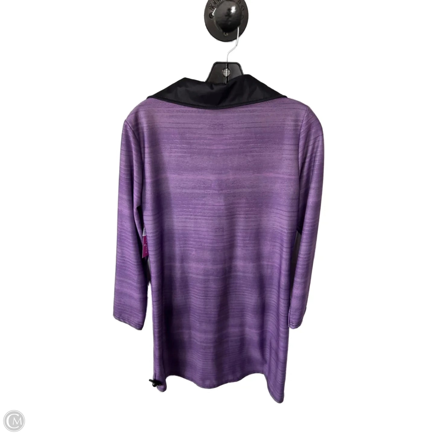 Jacket Other By Lily In Black & Purple, Size: M