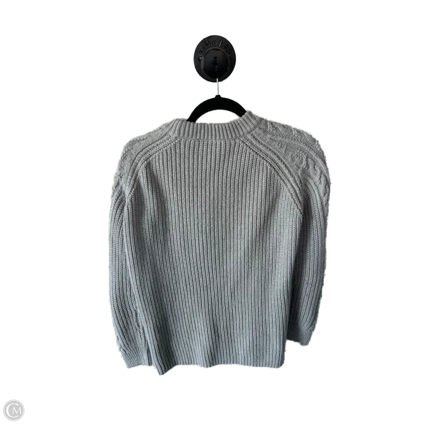 Sweater By Top Shop In Grey, Size: S