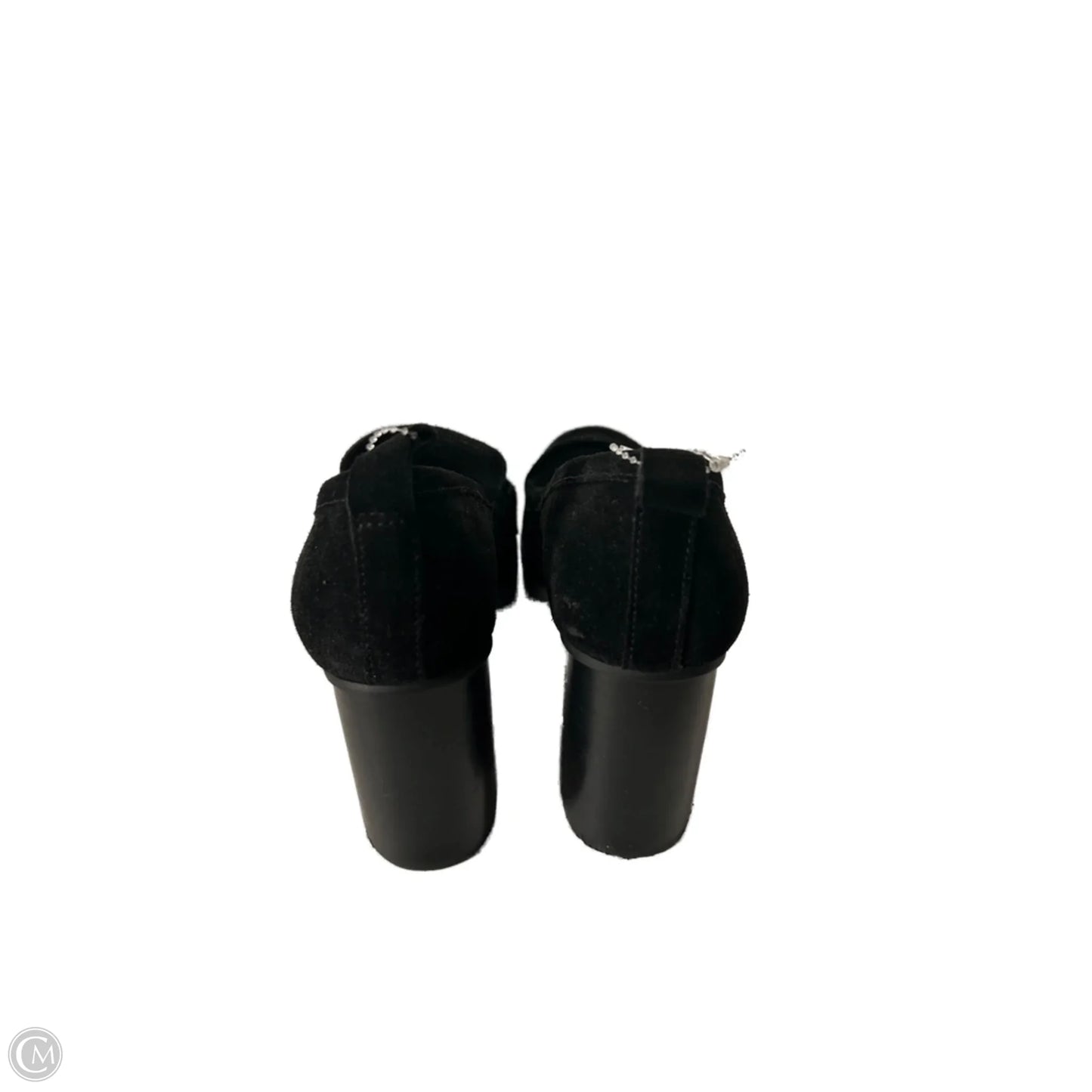 Shoes Heels Block By Crown Vintage In Black, Size: 8