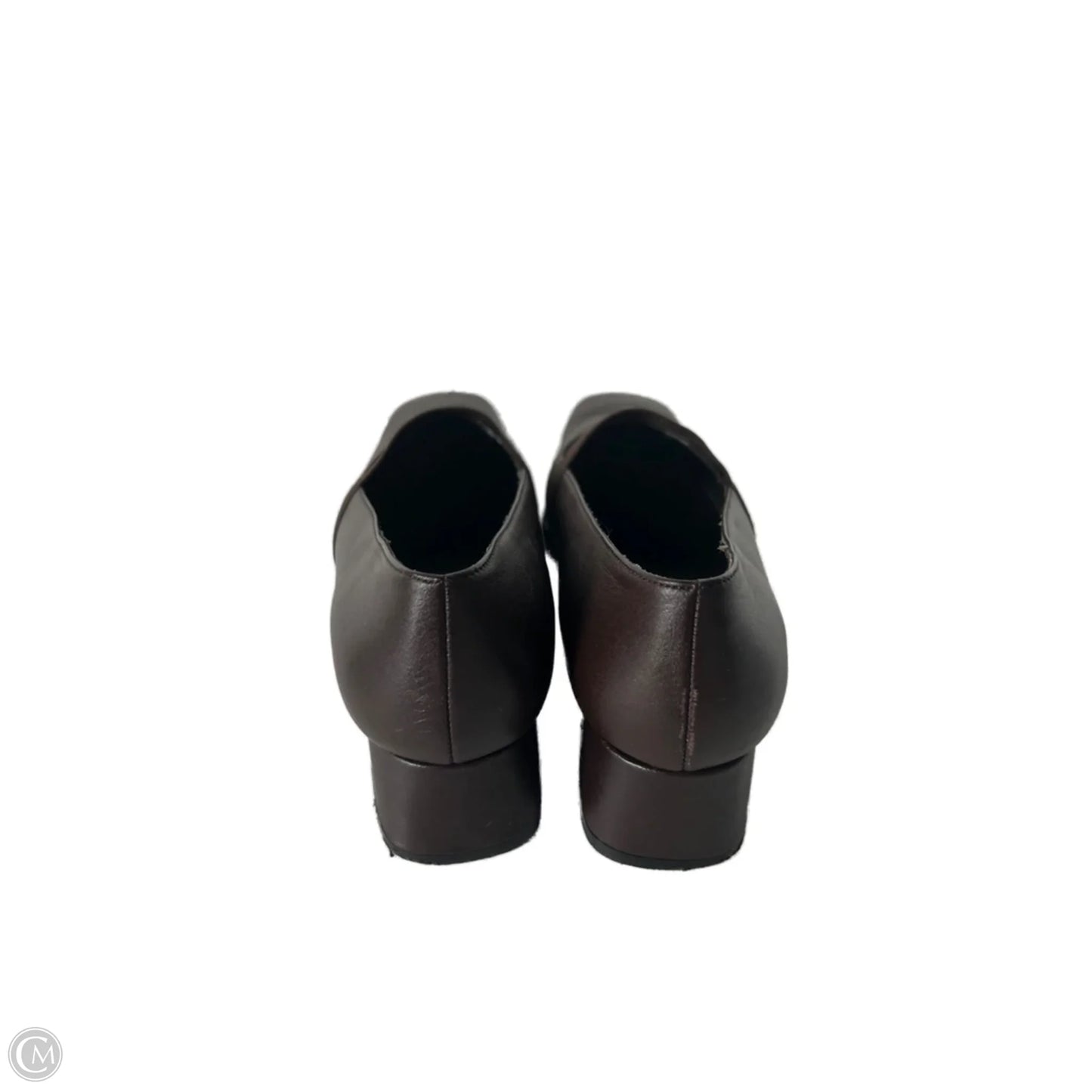 Shoes Heels Block By Clothes Mentor In Brown, Size: 8.5