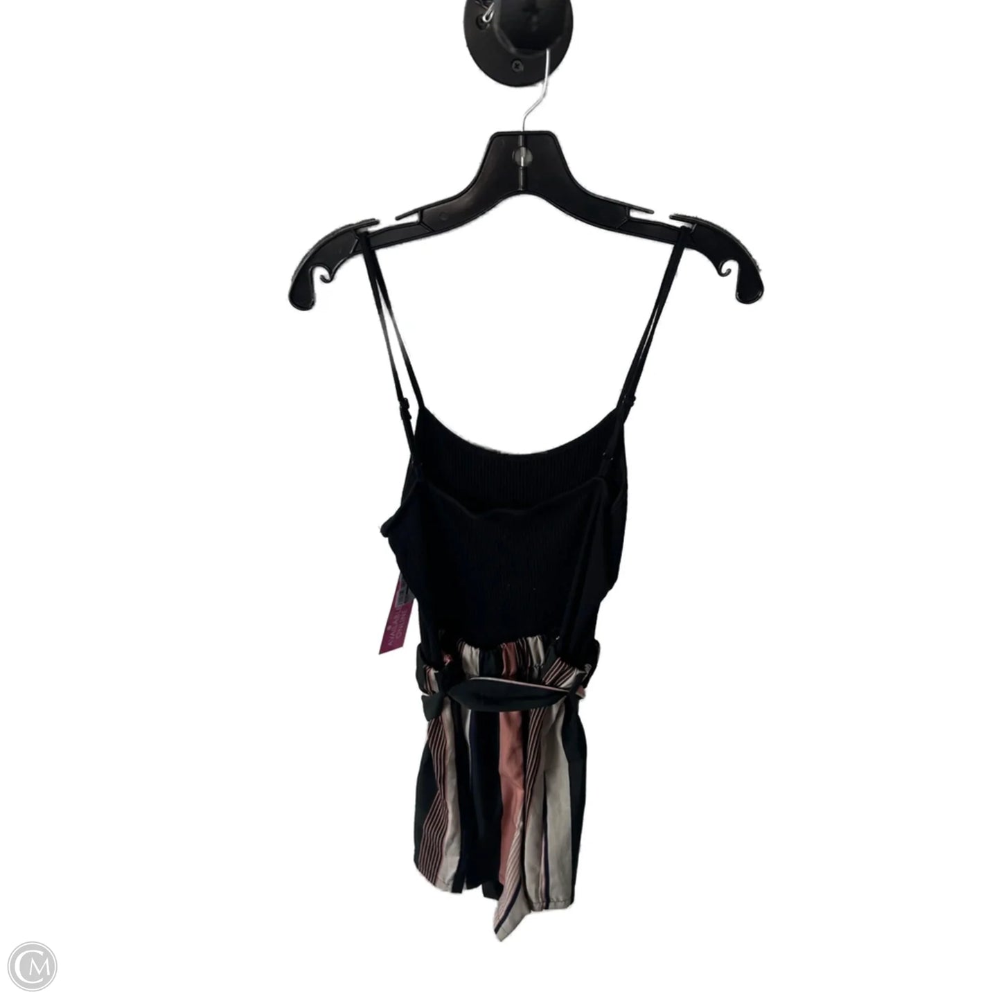 Romper By Shein In Black & Tan, Size: L