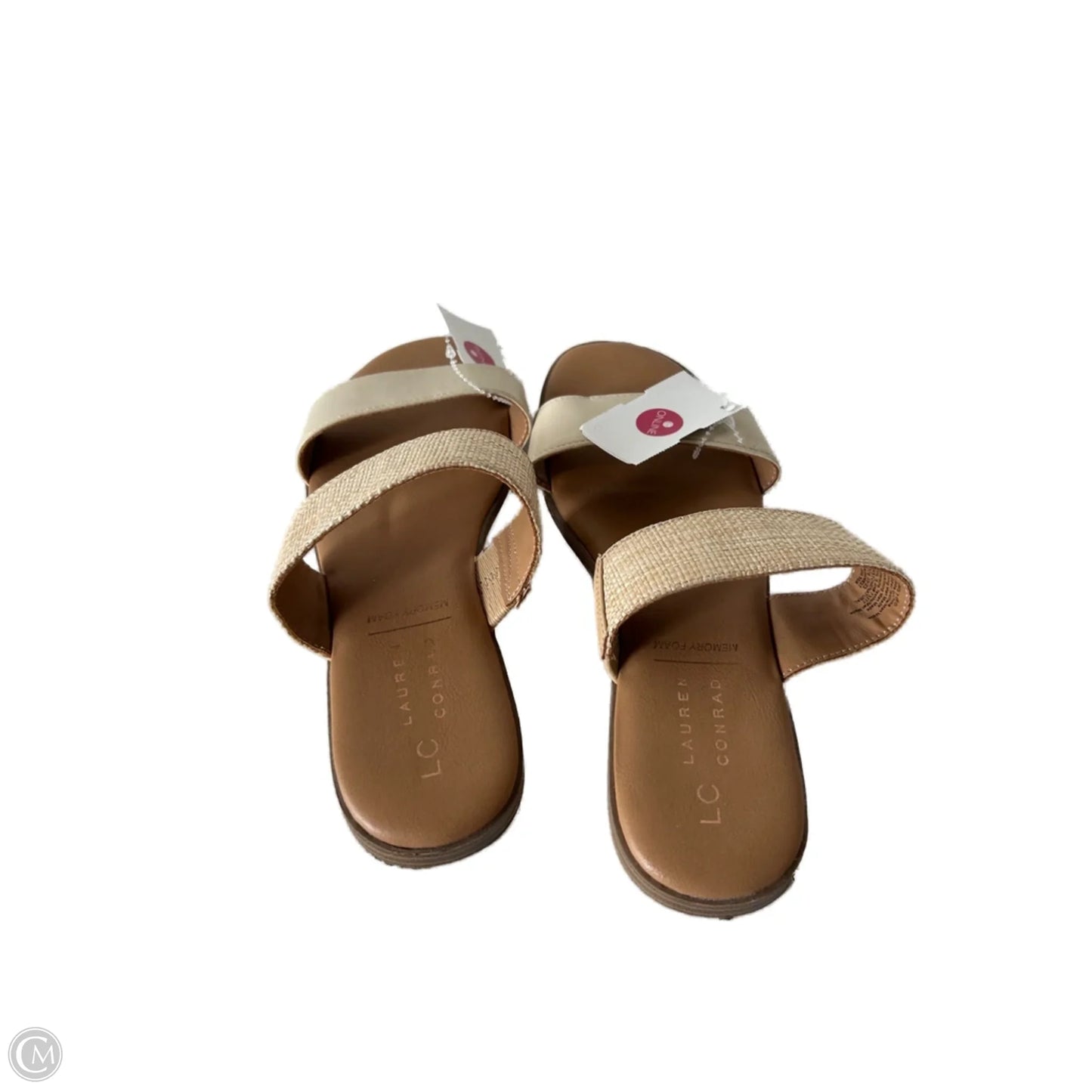 Sandals Flats By Lc Lauren Conrad In Tan, Size: 7