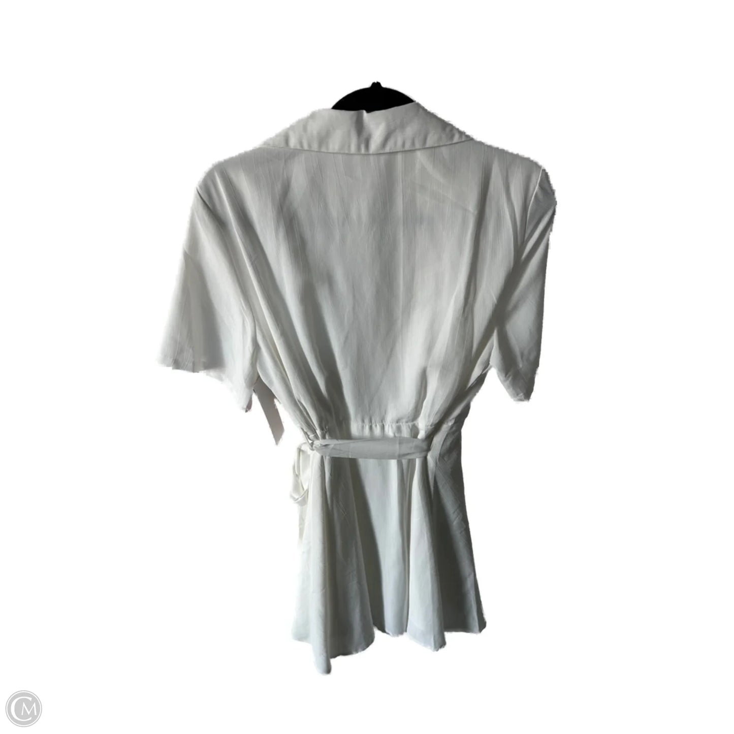 Dress Casual Short By She + Sky In White, Size: L