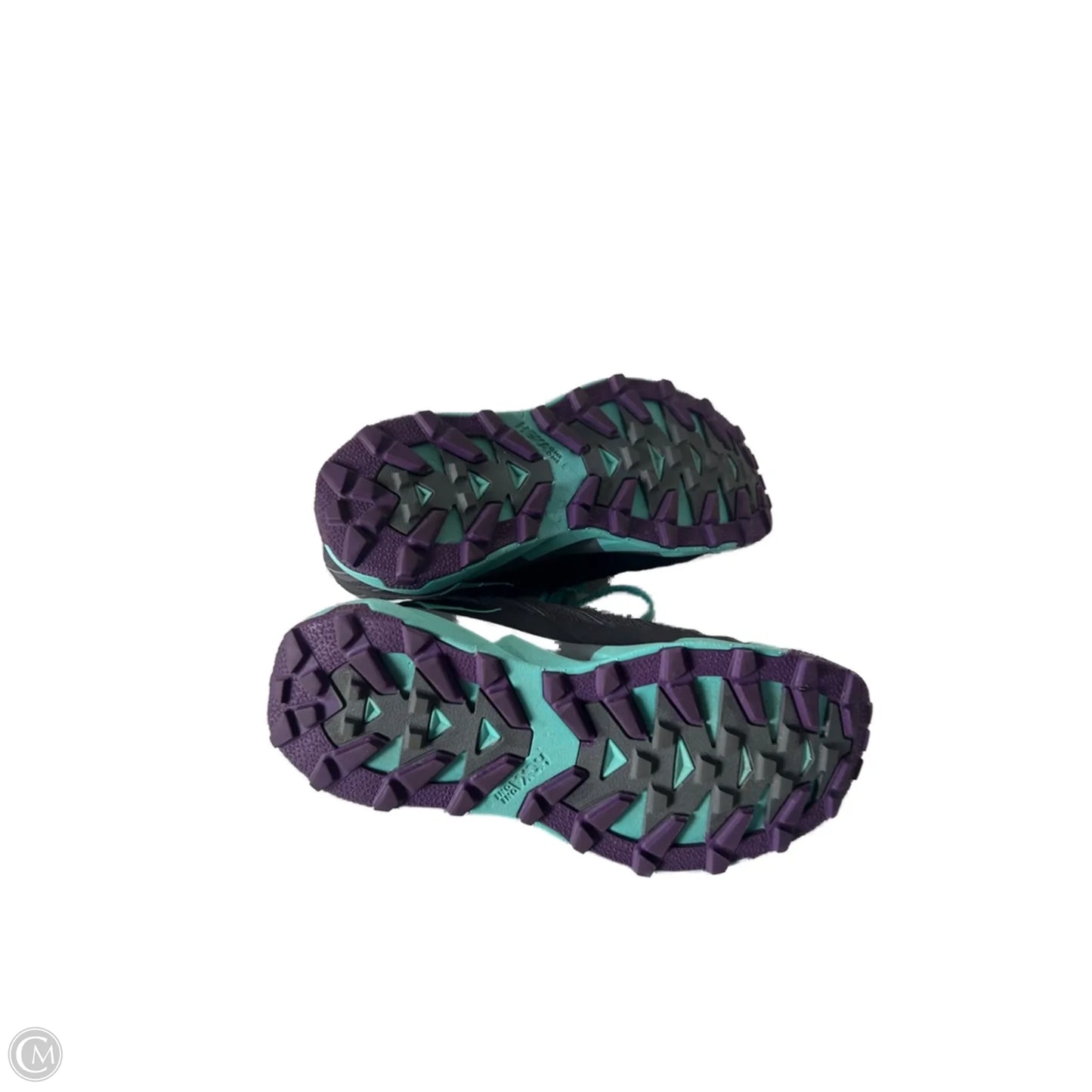 Shoes Athletic By Hoka In Grey & Purple, Size: 7.5