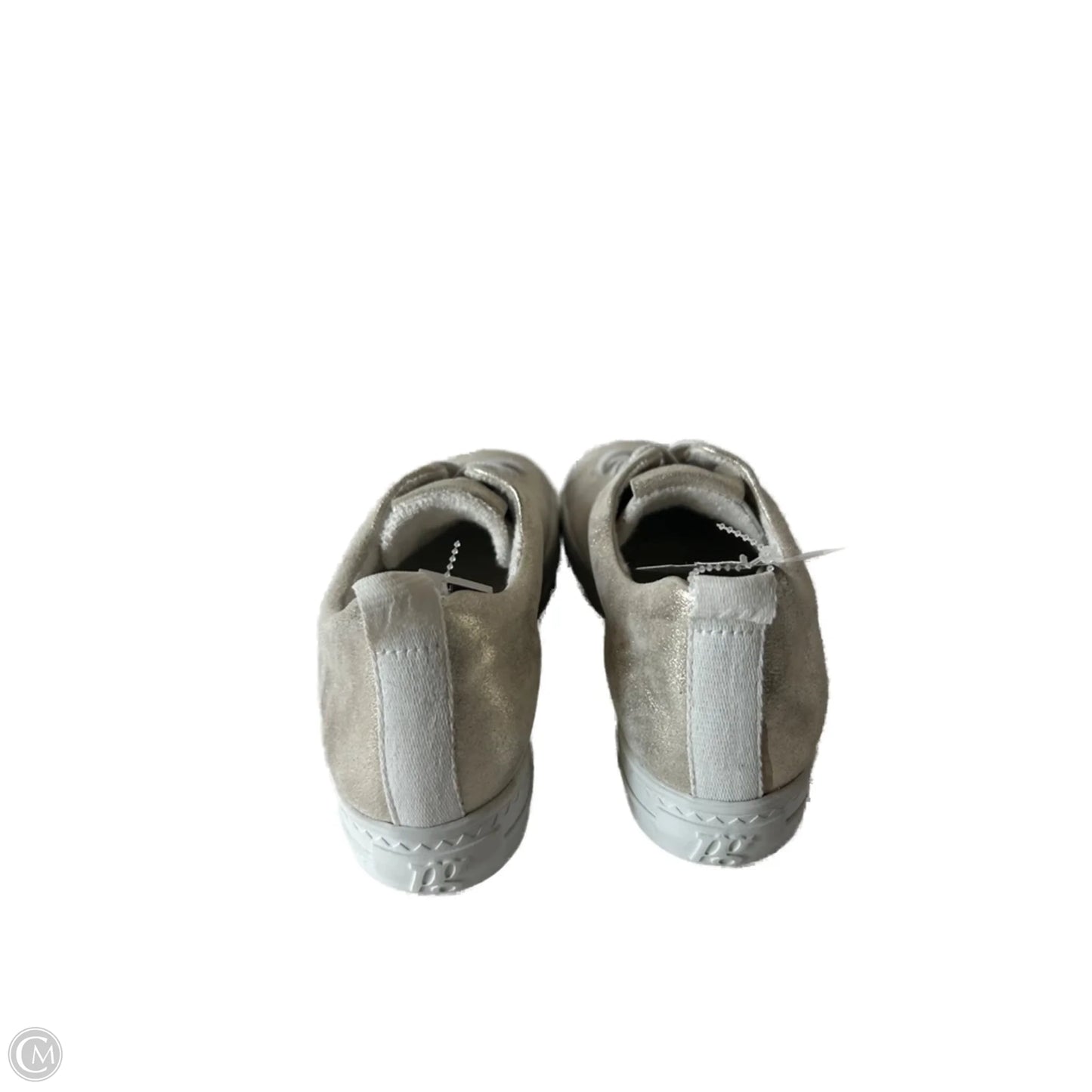 Shoes Sneakers By Paul Green In Gold & White, Size: 7