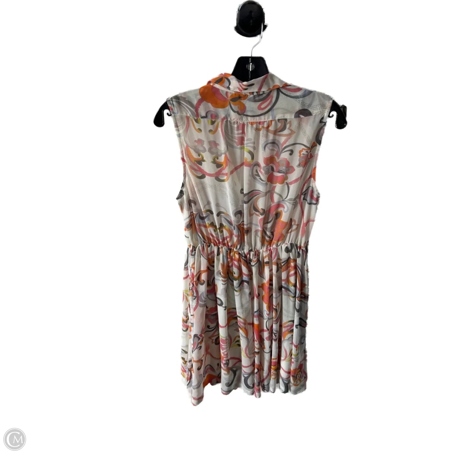 Dress Work By H&m In Cream & Orange, Size: L