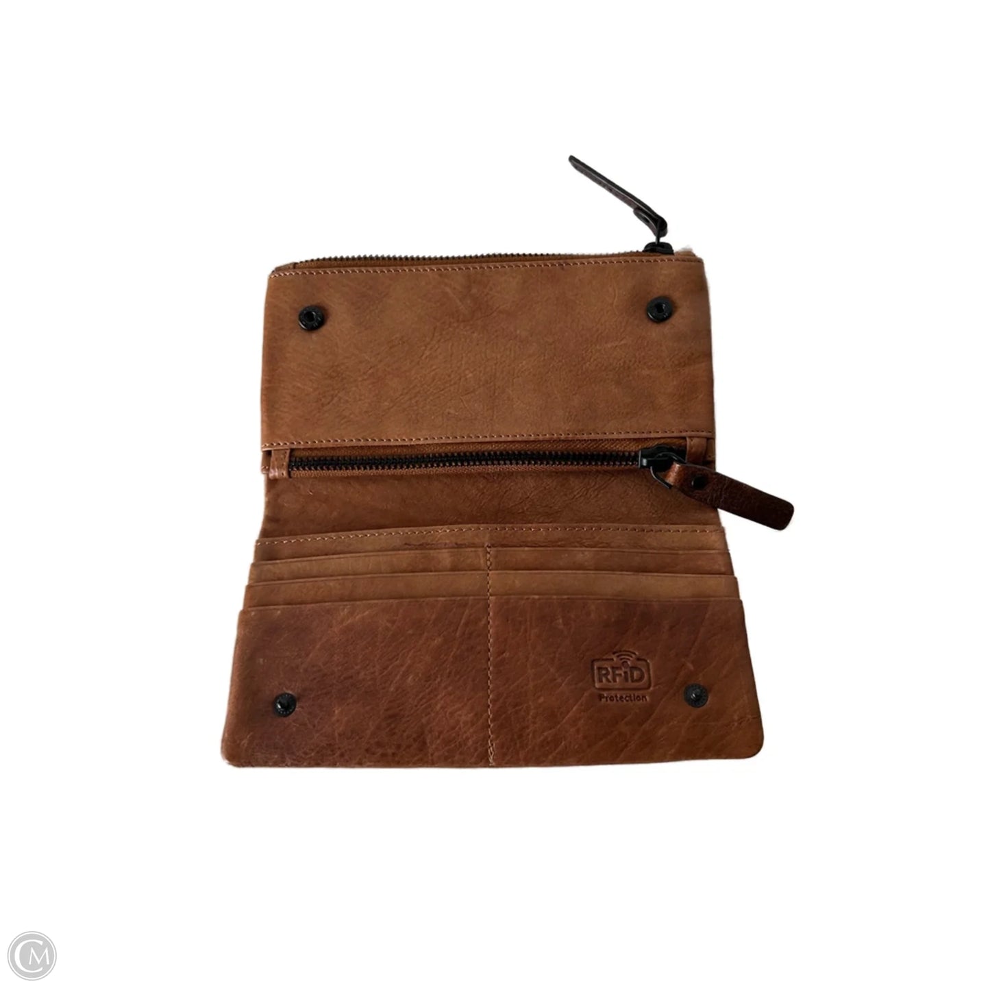 Wallet Leather By Clothes Mentor, Size: Large