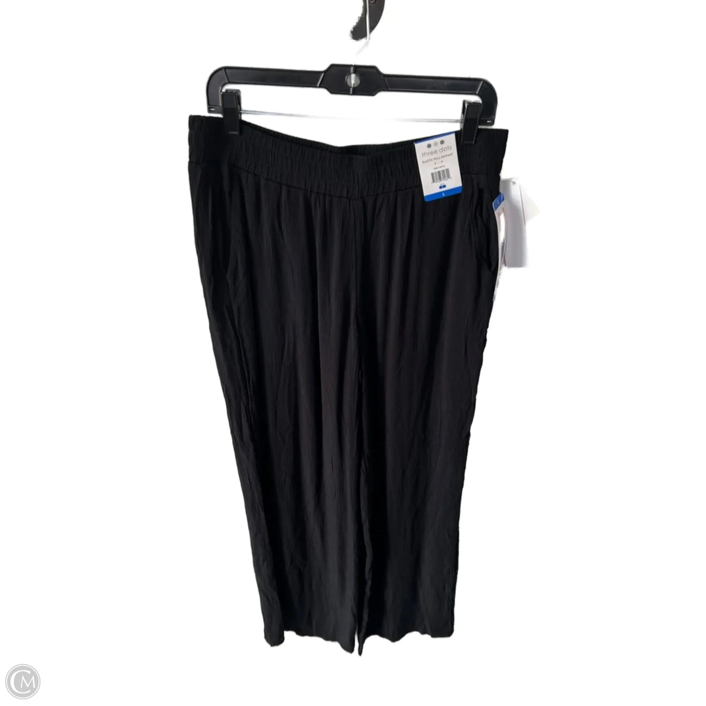 Pants Lounge By Three Dots In Black, Size: 12
