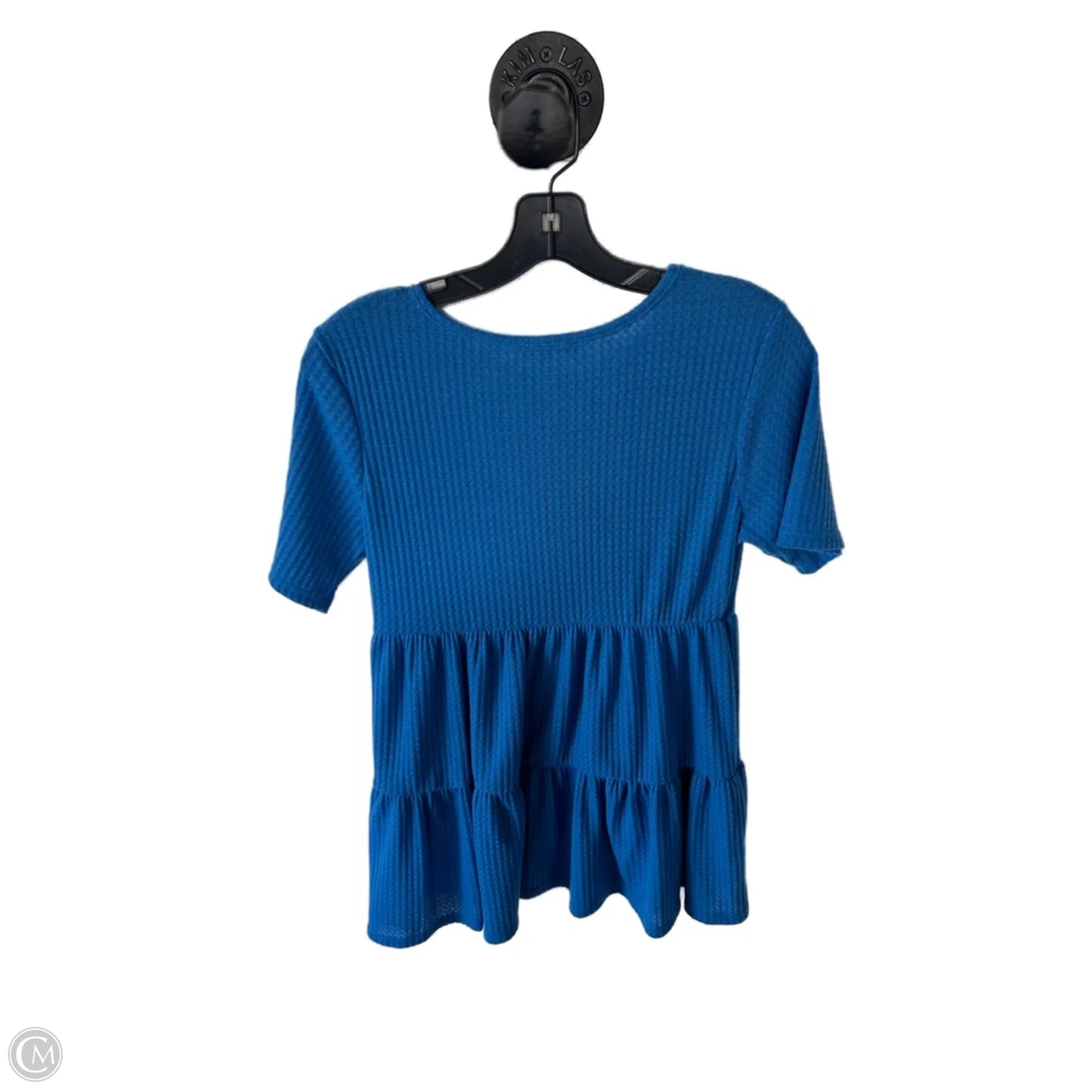 Top Short Sleeve By Heimish Usa In Blue, Size: M