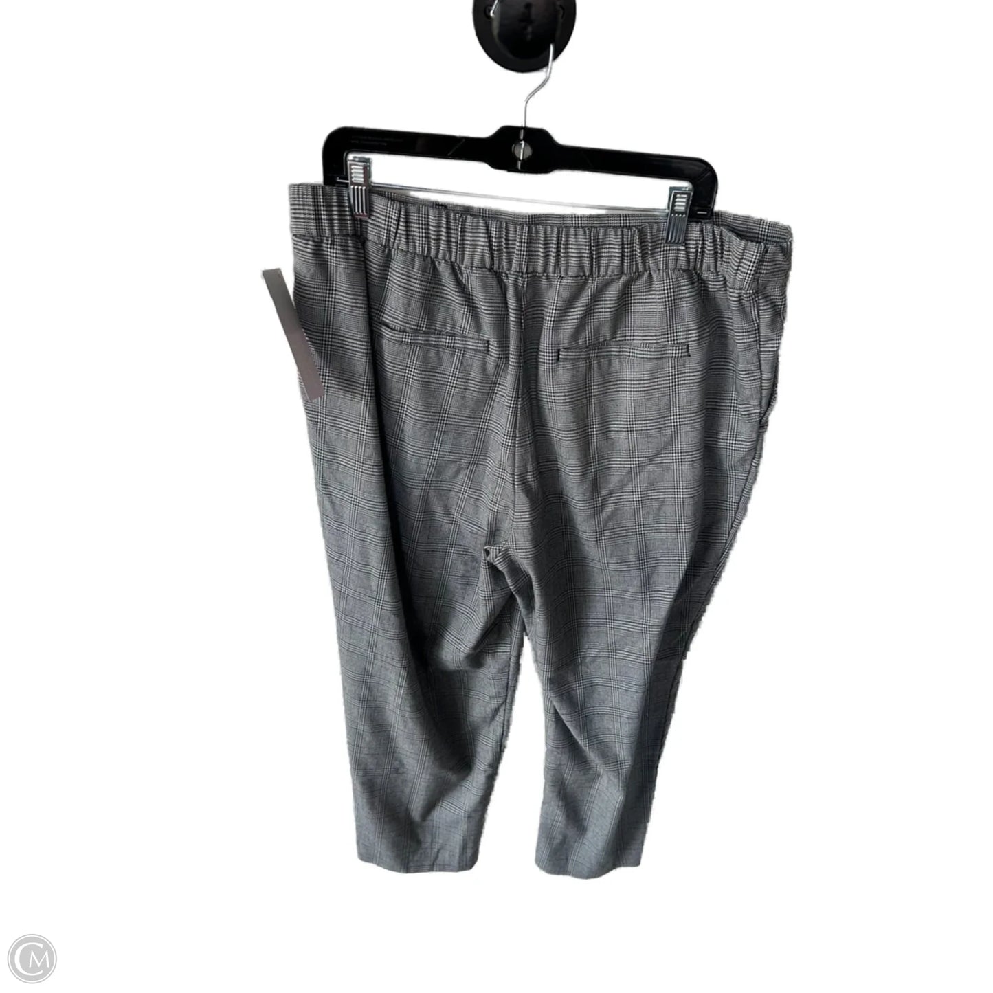 Pants Dress By Loft In Black & White, Size: 16