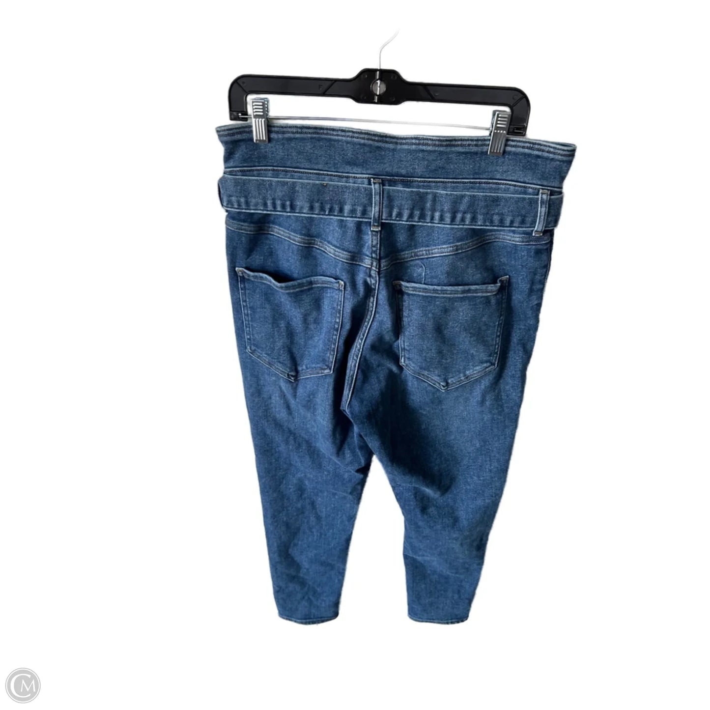 Jeans Skinny By Express In Blue Denim, Size: 14