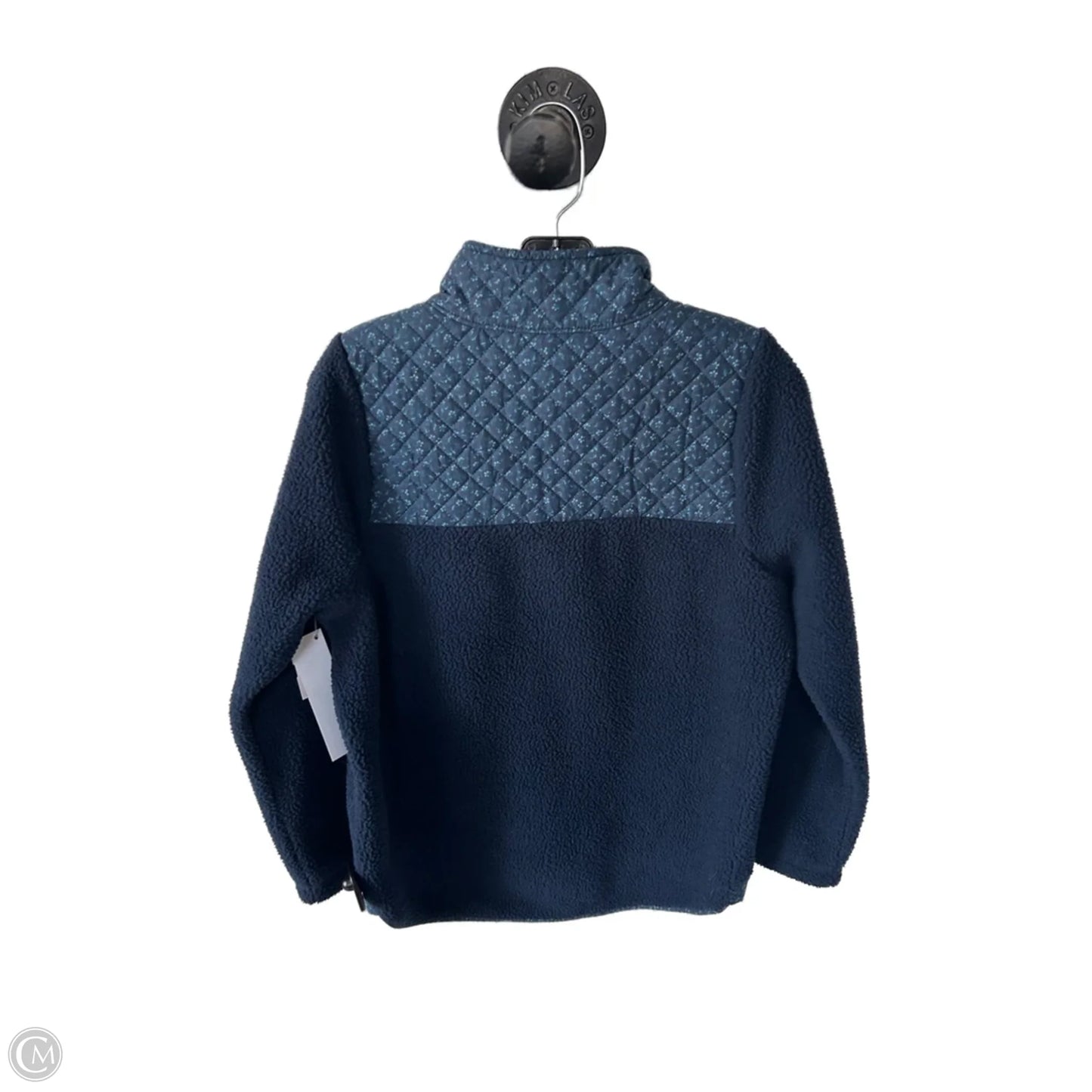 Jacket Fleece By Madewell In Blue, Size: Xs