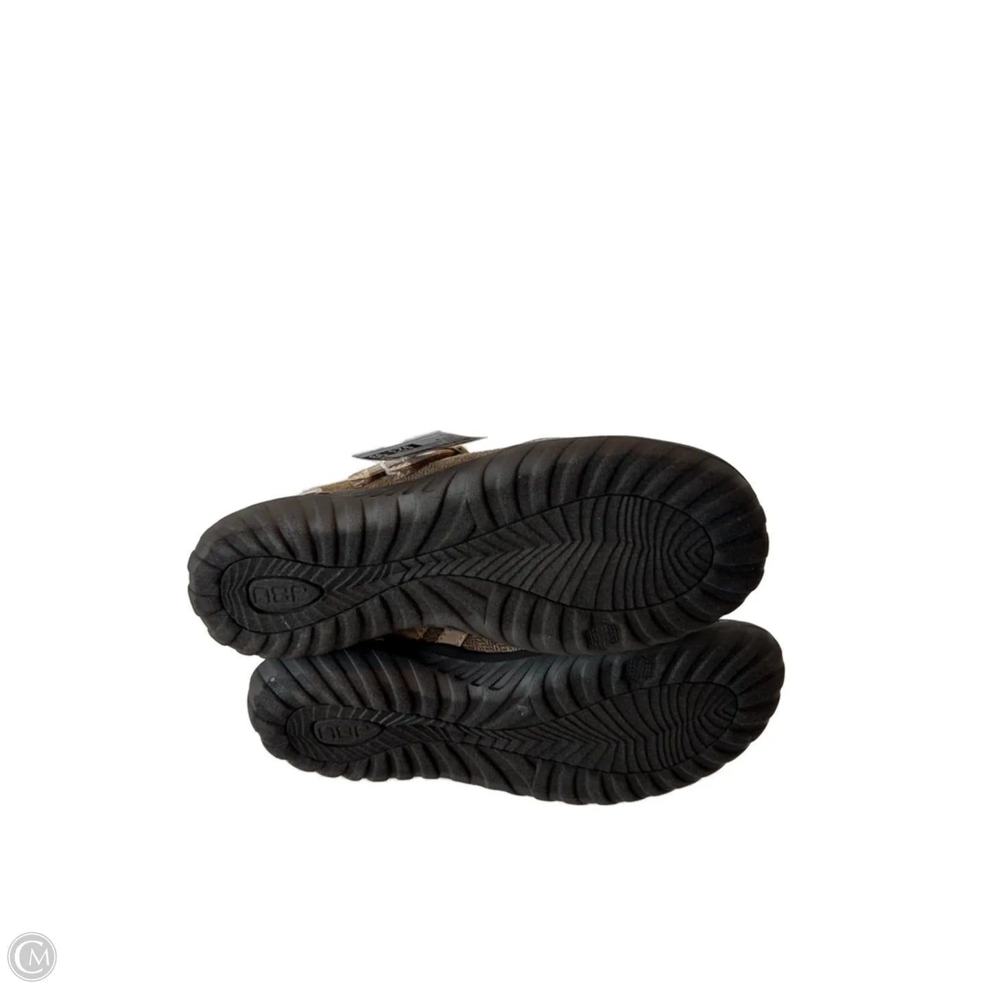 Shoes Flats By Jbu By Jambu In Brown & Tan, Size: 9