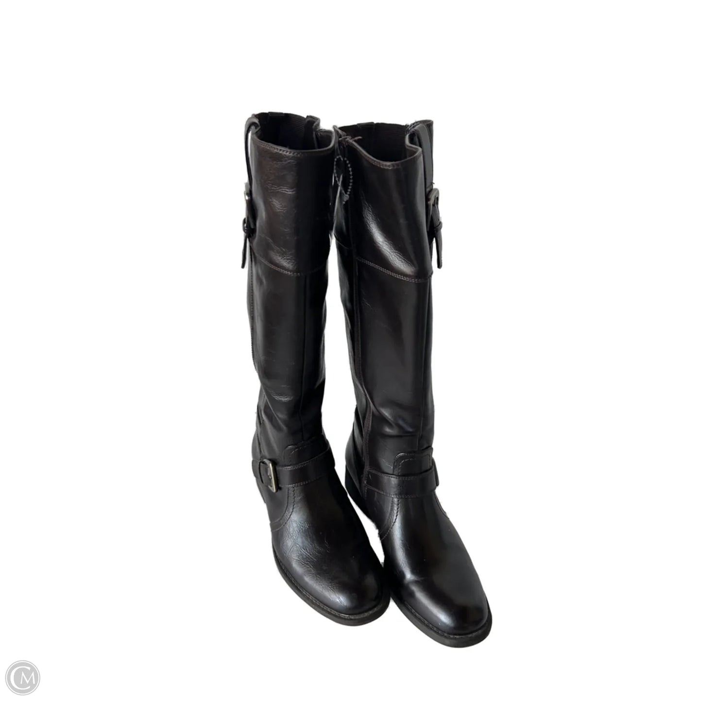 Boots Knee Flats By Great Northwest Indigo In Brown, Size: 8