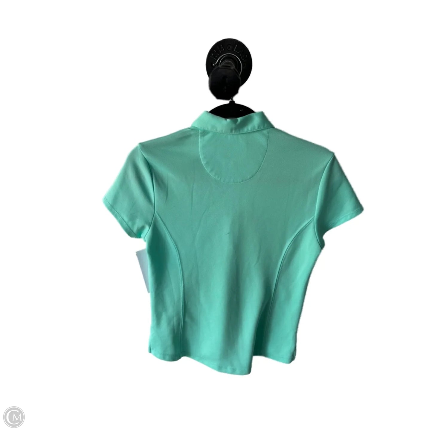 Athletic Top Short Sleeve By Clothes Mentor In Green, Size: S