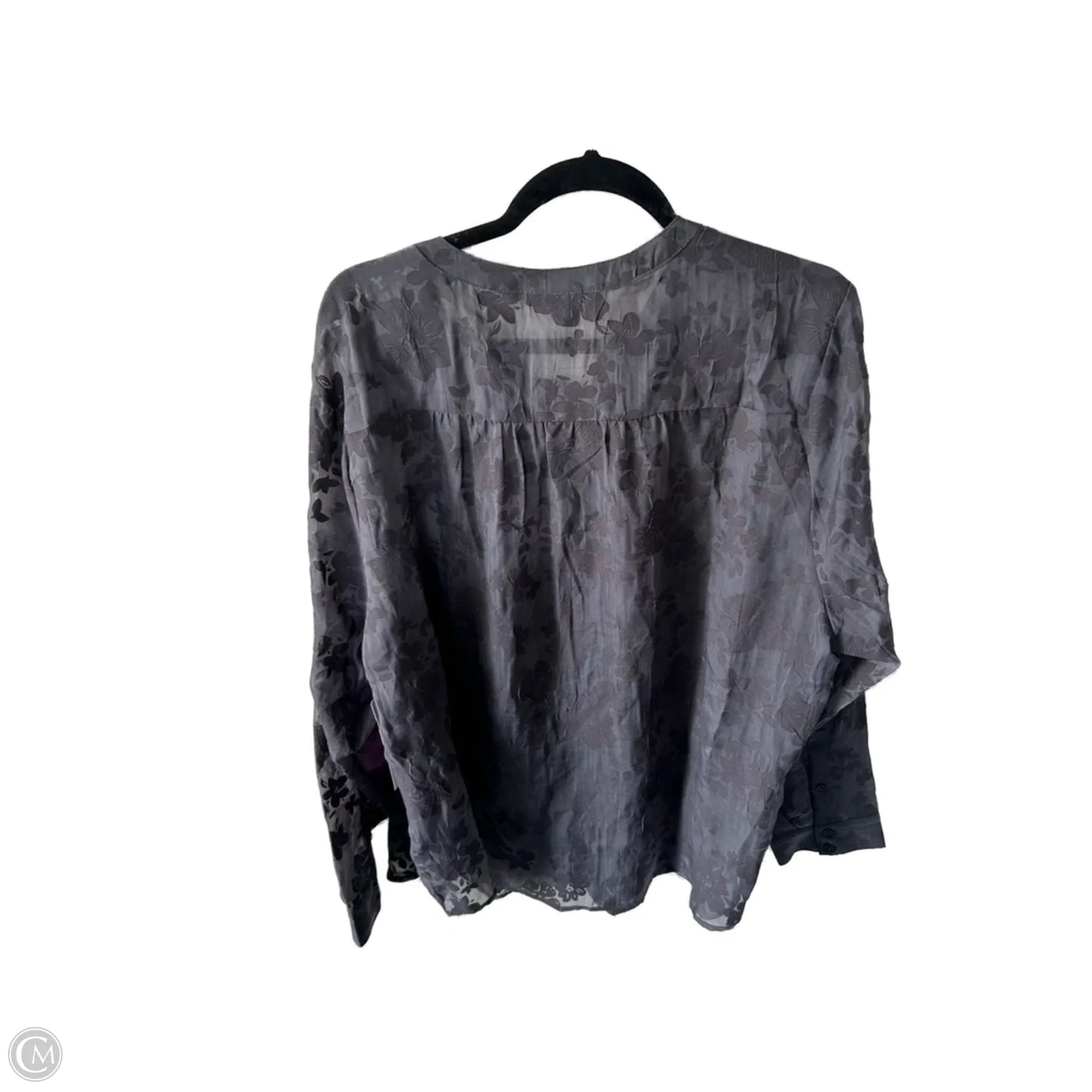 Top Long Sleeve By Torrid In Grey, Size: 2x