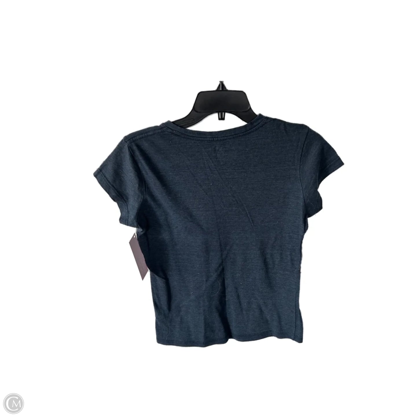 Top Short Sleeve By Nfl In Blue & White, Size: L