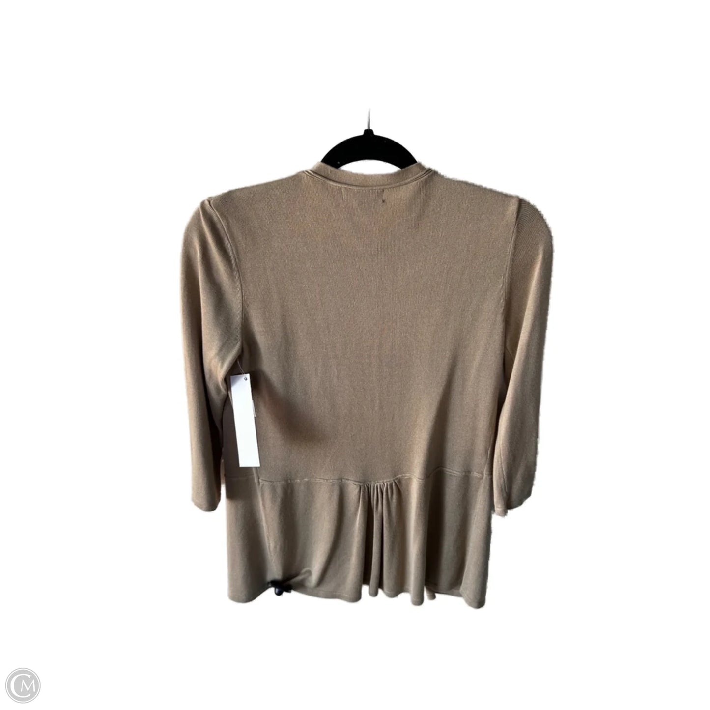 Sweater Cardigan By Premise Studio In Tan, Size: S