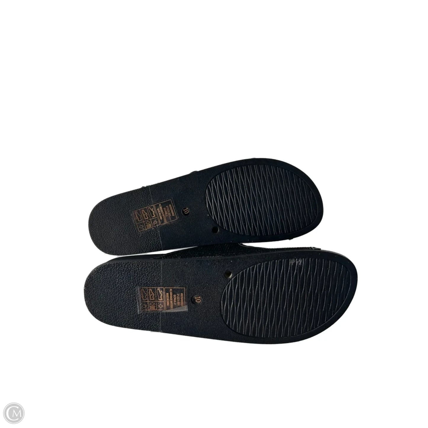 Sandals Flats By Pierre Dumas In Black, Size: 10