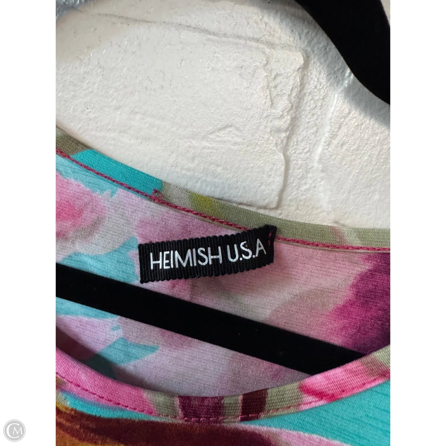 Dress Casual Maxi By Heimish Usa In Green & Pink, Size: S
