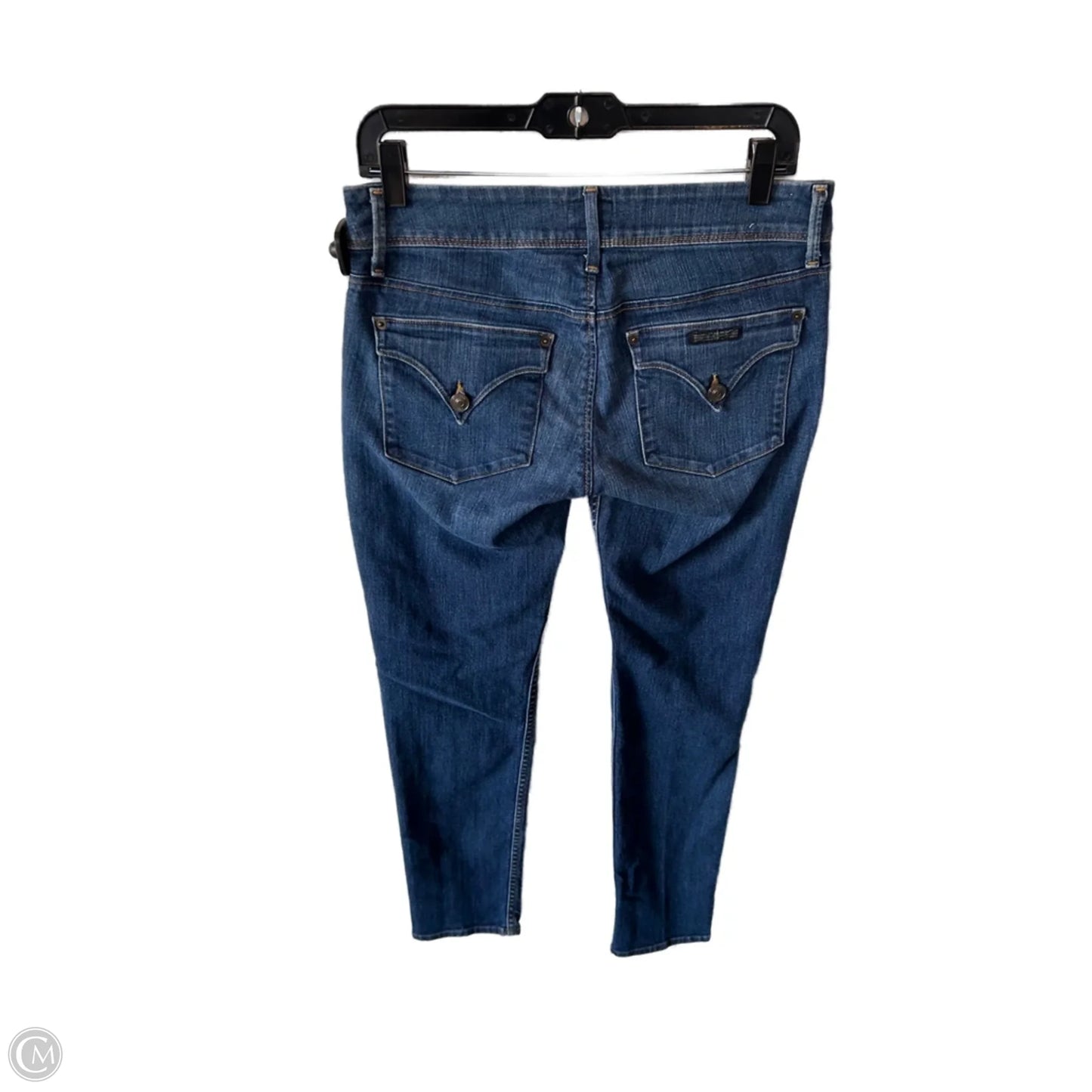 Jeans Skinny By Hudson In Blue Denim, Size: 8