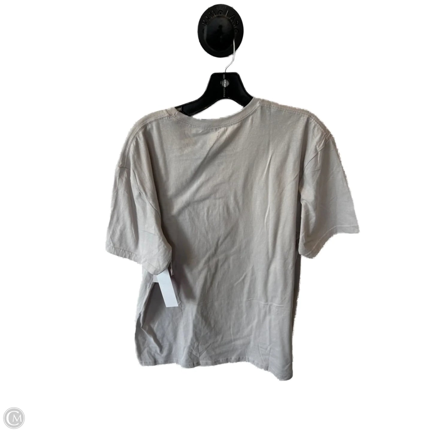 Top Short Sleeve Basic By Clothes Mentor In Grey & Purple, Size: Xxl