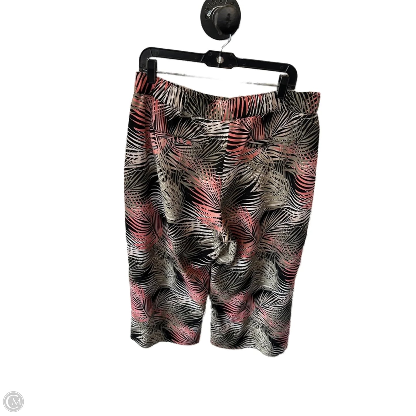 Pants Cropped By White House Black Market In Black & Pink, Size: 14