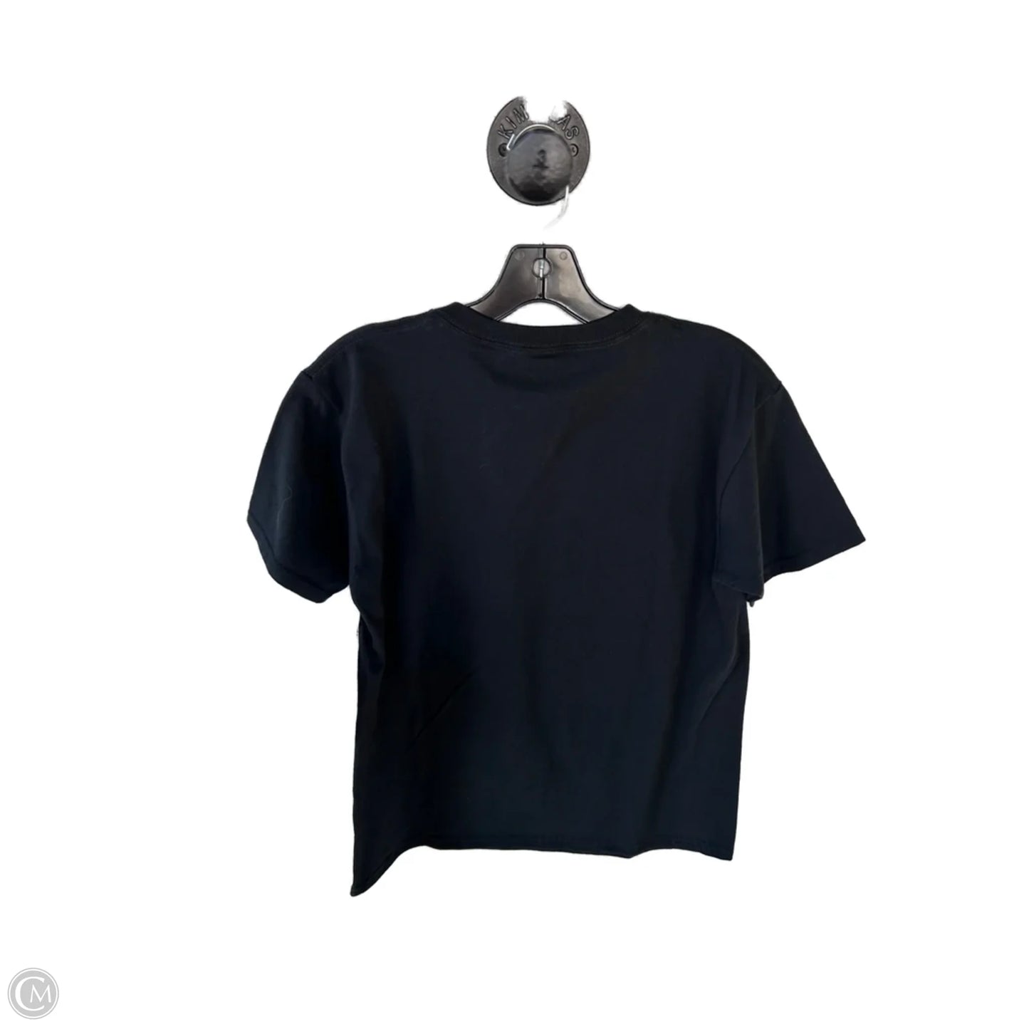 Top Short Sleeve Basic By Clothes Mentor In Black & Red, Size: S