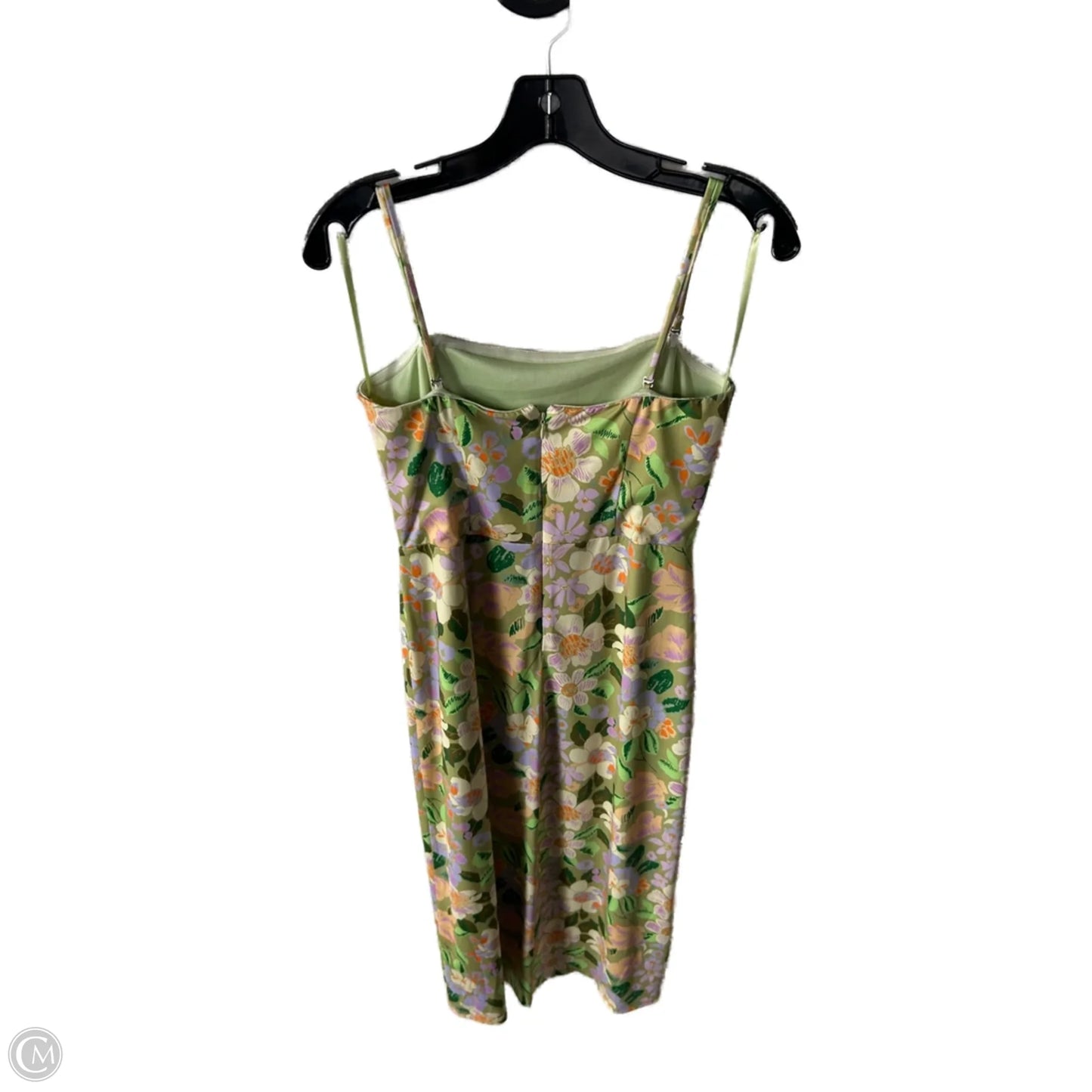 Dress Party Midi By Alexia Admor In Green & Purple, Size: S