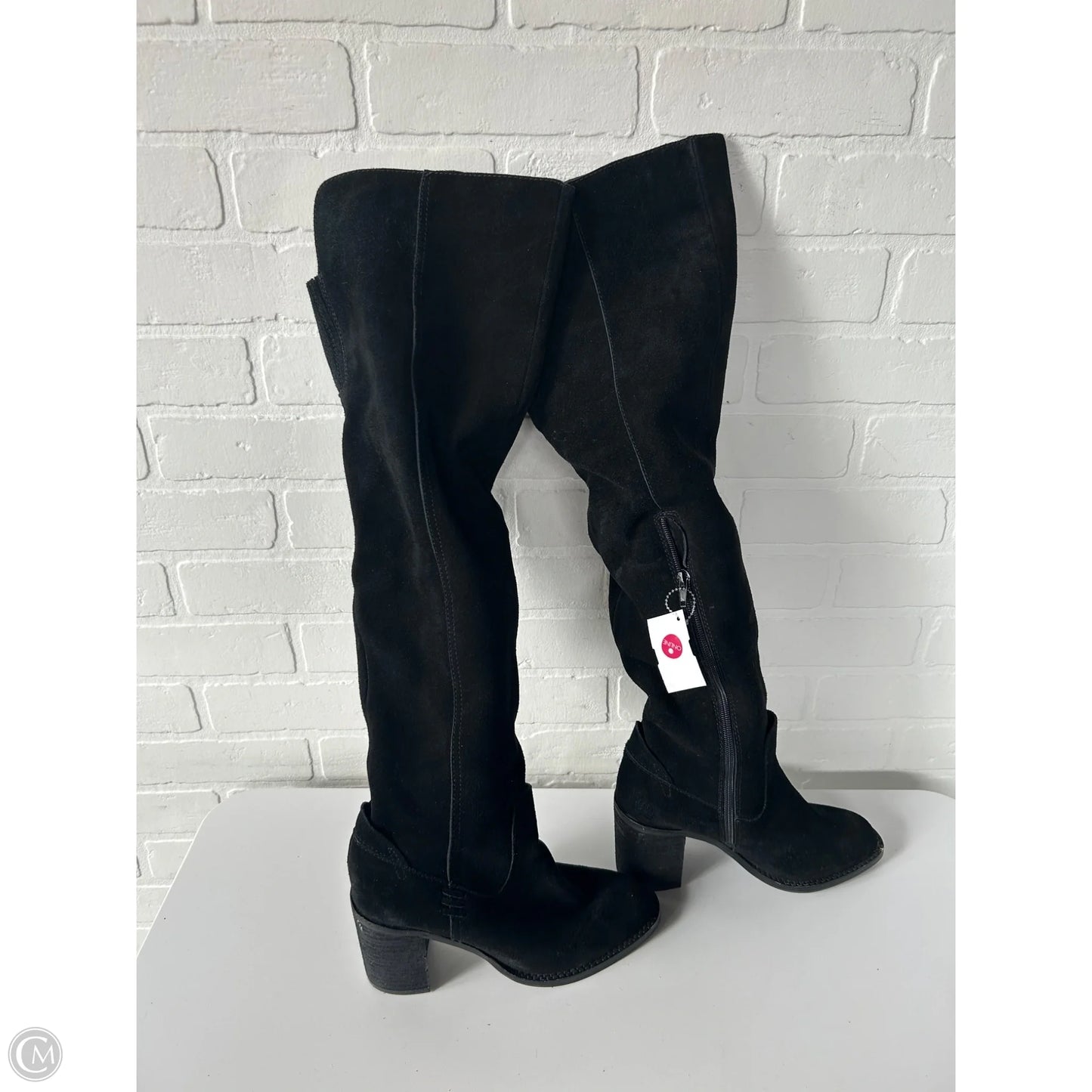Boots Over-the-knee Heels By Jeffrey Campbell In Black, Size: 8
