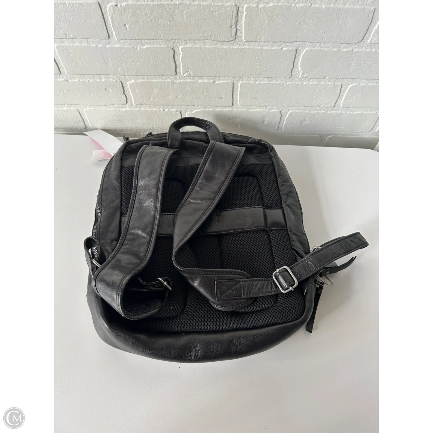 Backpack Leather By Clothes Mentor, Size: Large