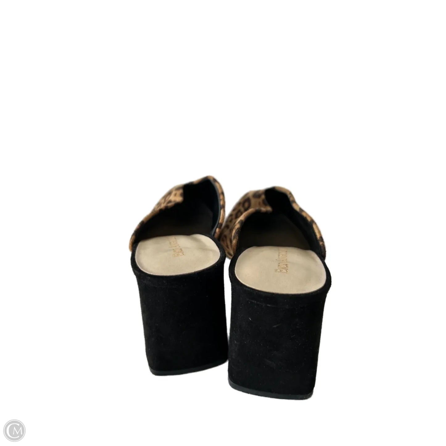 Shoes Heels Block By Enzo Angiolini In Animal Print, Size: 9