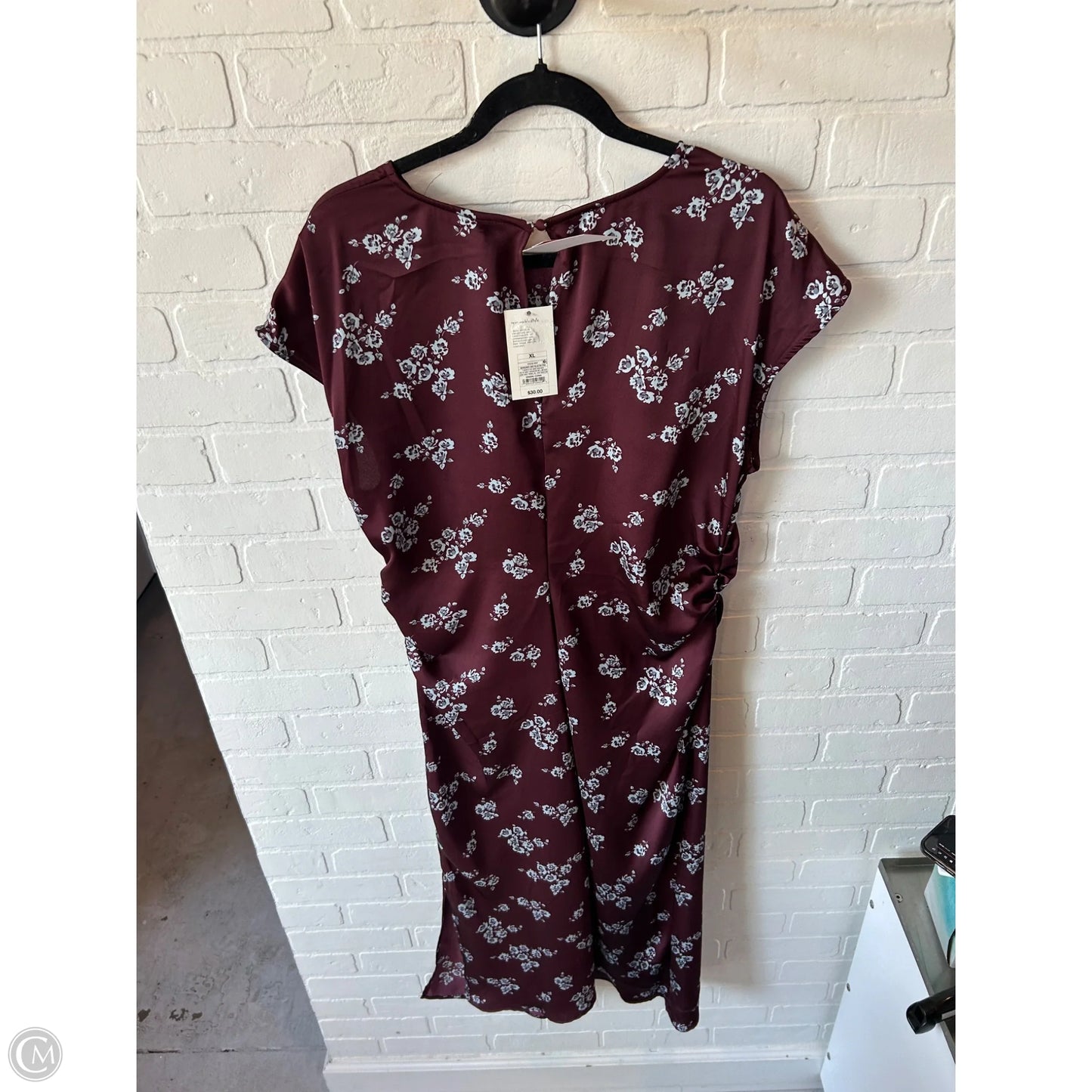 Dress Work By A New Day In Blue & Brown, Size: Xl